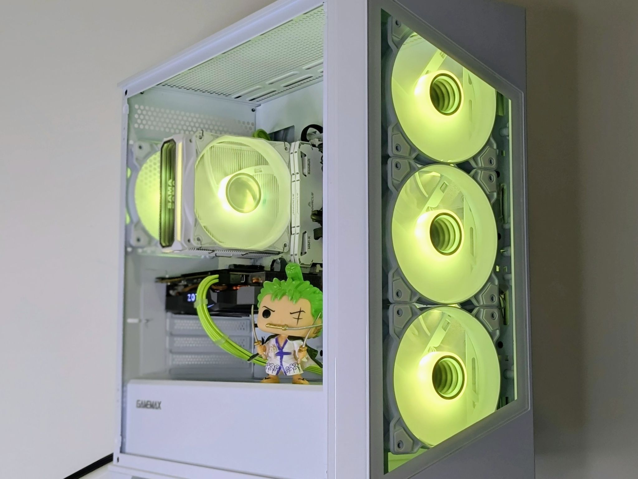 ⚔️🗡️Roronoa Zoro Gaming PC🟢GTX 1070TI 🟢I7-6700🟢16GB RAM🟢500GB NVMe SSD🟢Windows 10 Pro