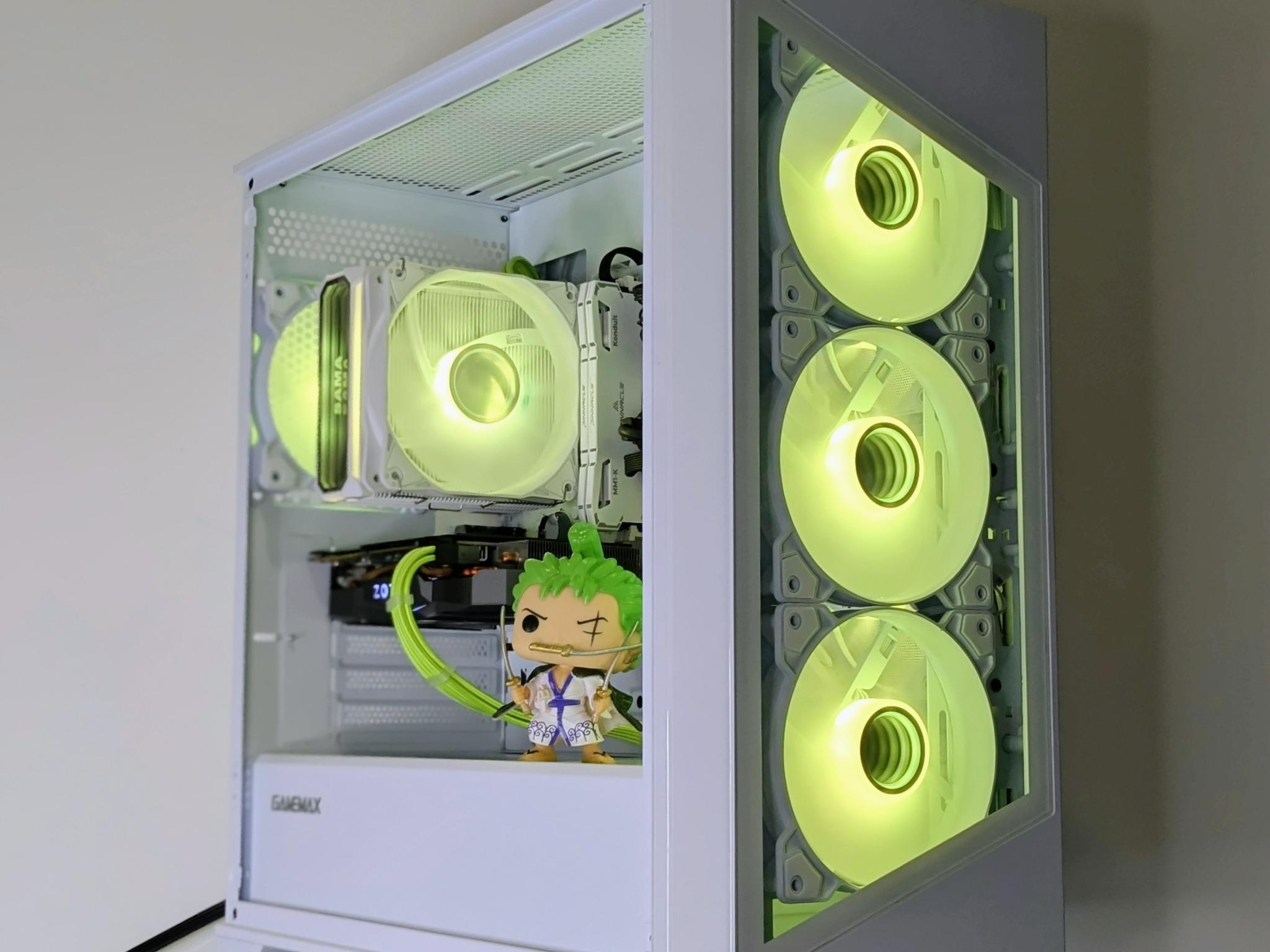 ⚔️🗡️Roronoa Zoro Gaming PC🟢GTX 1070TI 🟢I7-6700🟢16GB RAM🟢500GB NVMe SSD🟢Windows 10 Pro