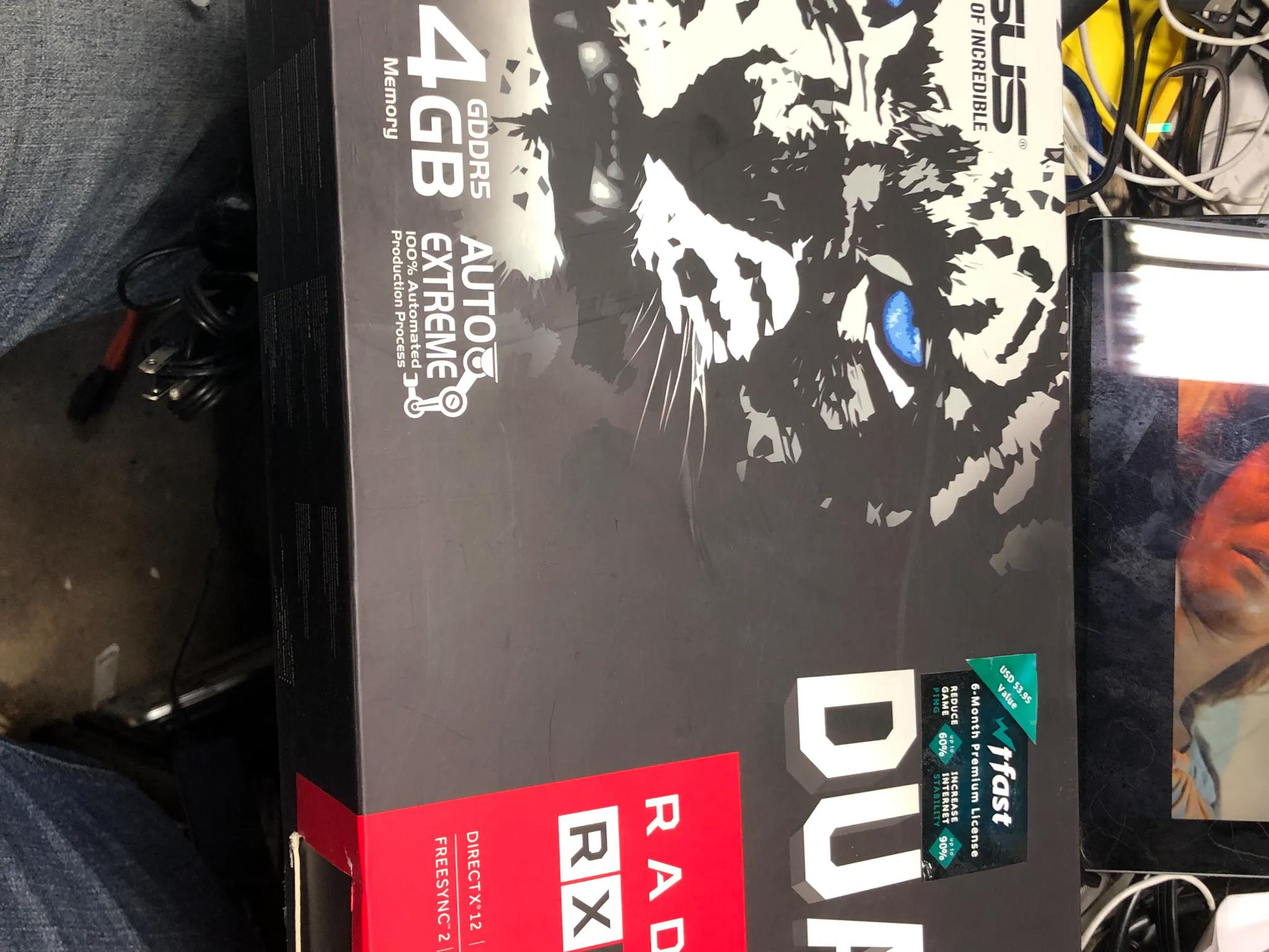 ASUS Radeon RX580 DUAL Series OC edition 4GB