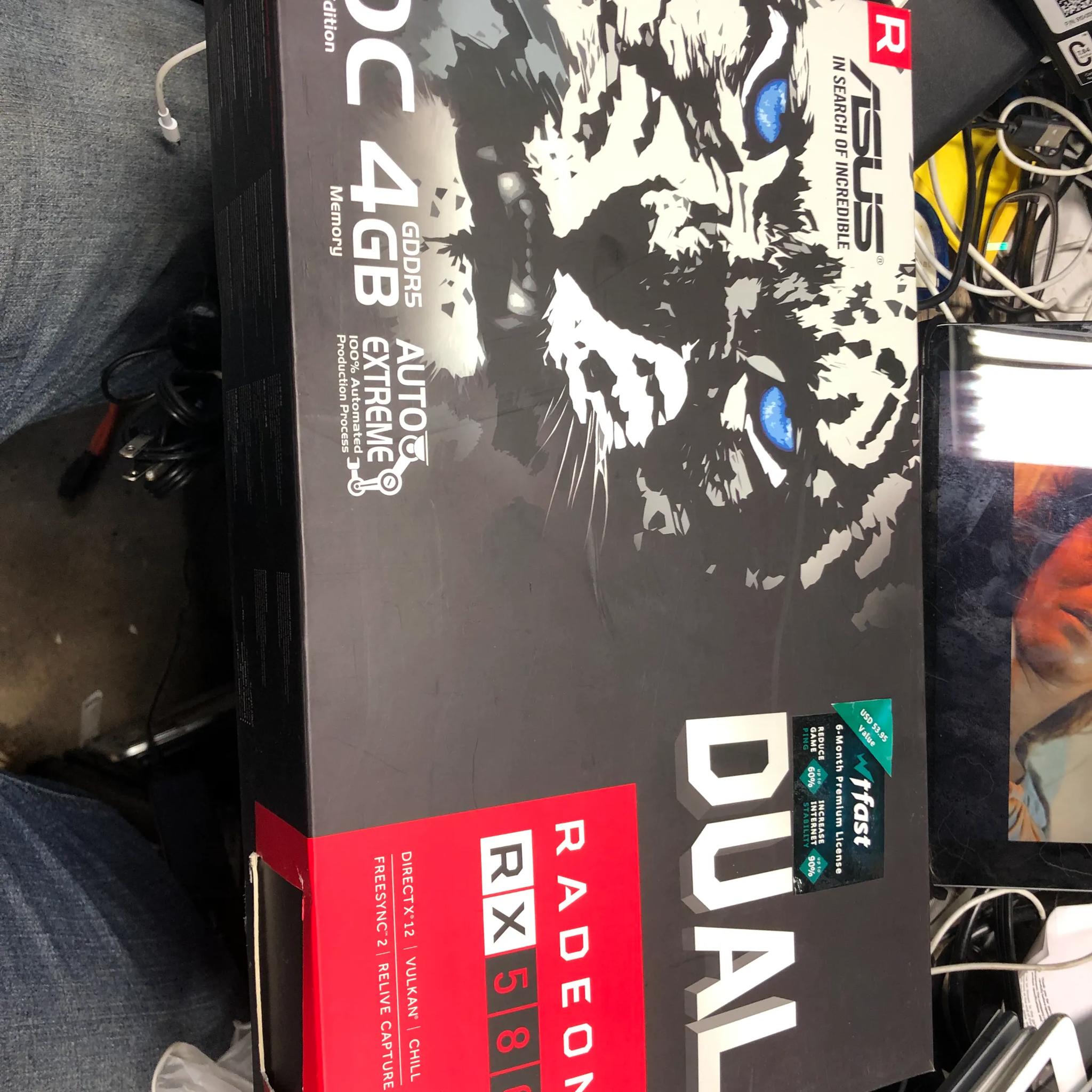 ASUS Radeon RX580 DUAL Series OC edition 4GB