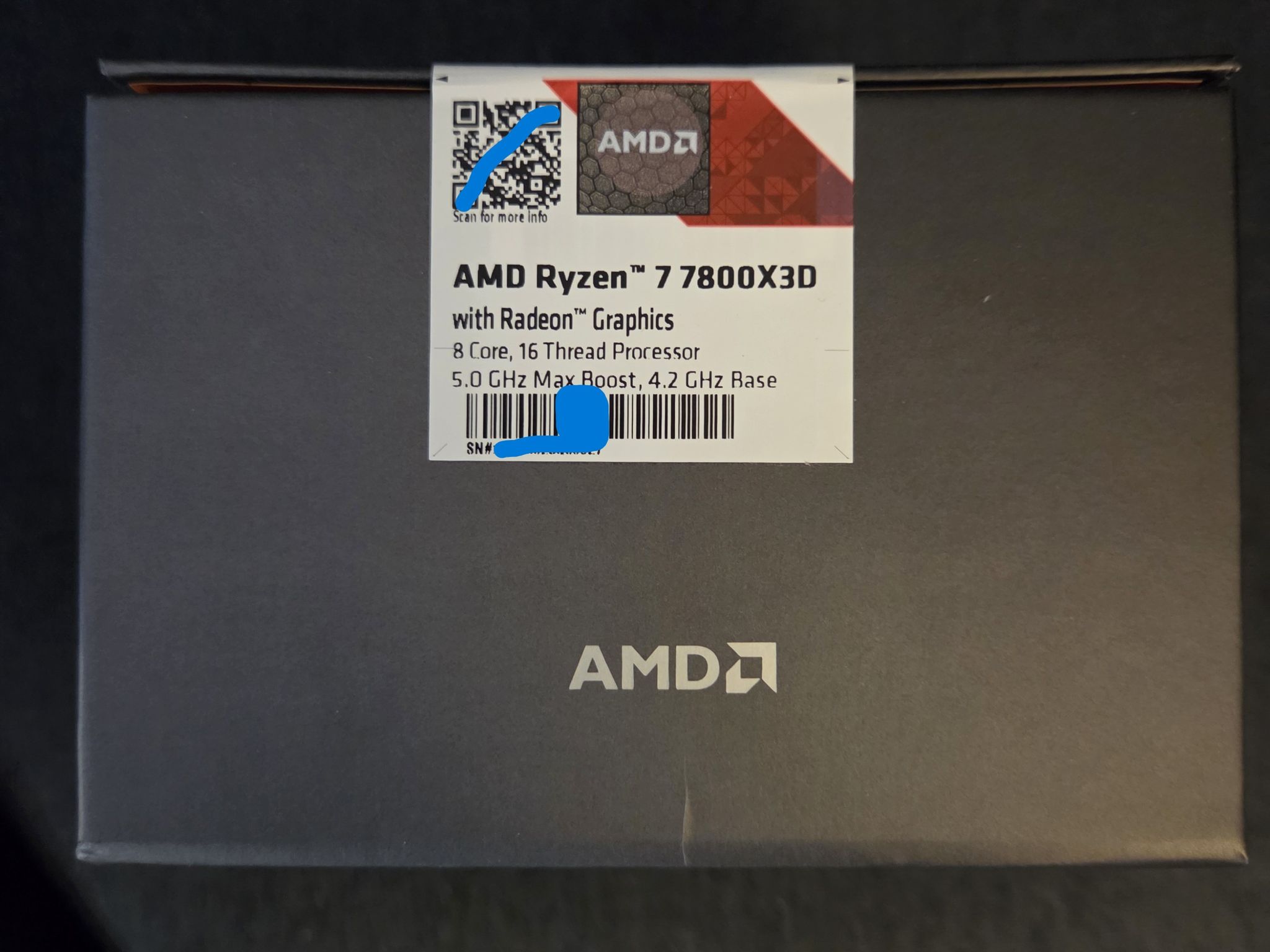 AMD Ryzen 7 7800X3D * NEW * | Jawa