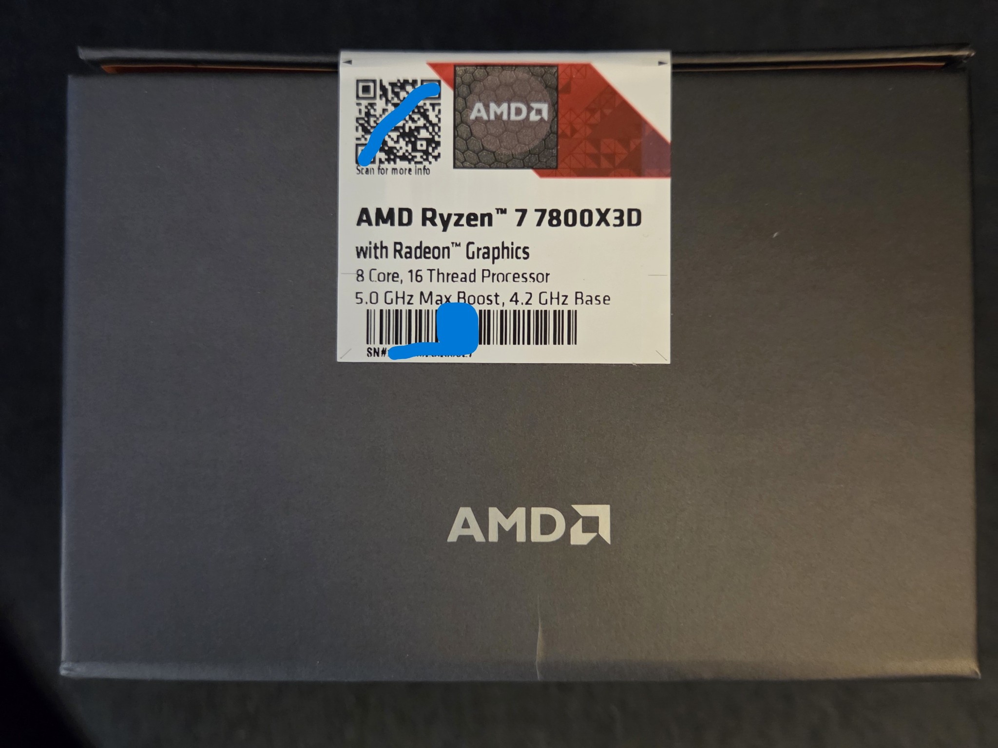 AMD Ryzen 7 7800X3D * NEW *
