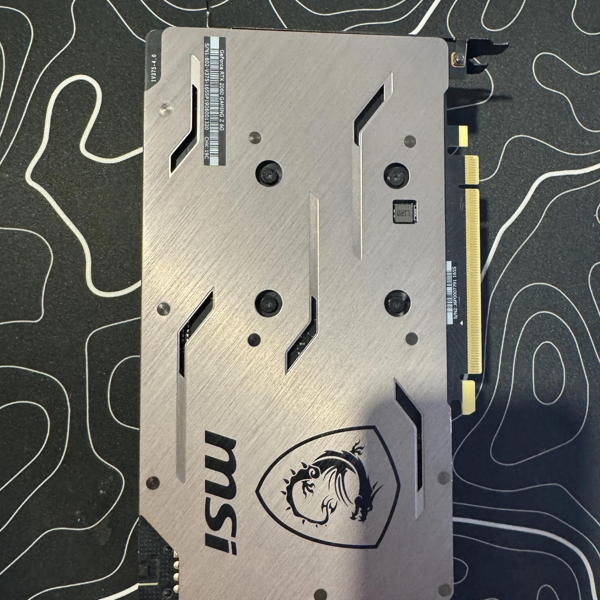 MSI GAMING Z GeForce RTX 2060 6 GB Video Card