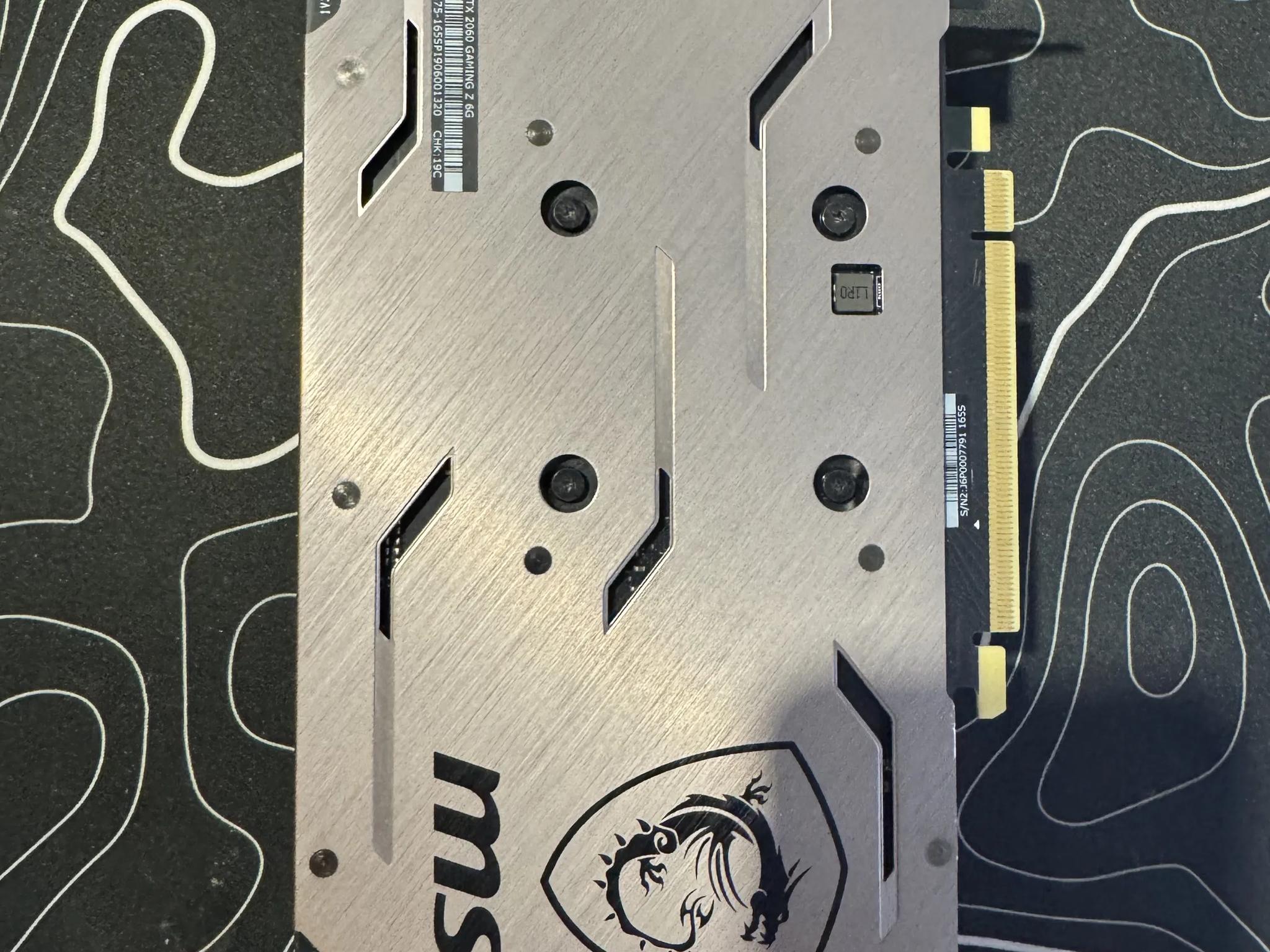 MSI GAMING Z GeForce RTX 2060 6 GB Video Card