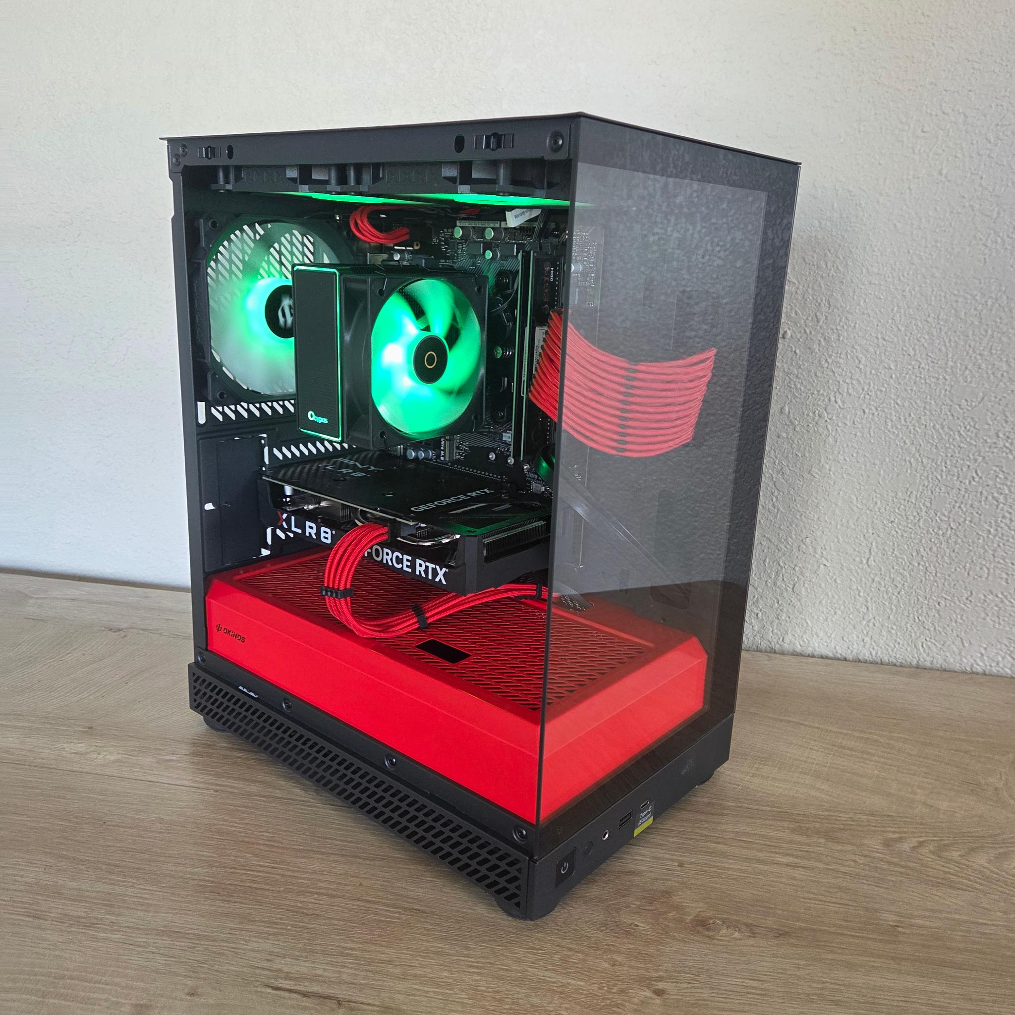 🔴 Crimson Eclipse | RTX 4060 Gaming PC 🔴