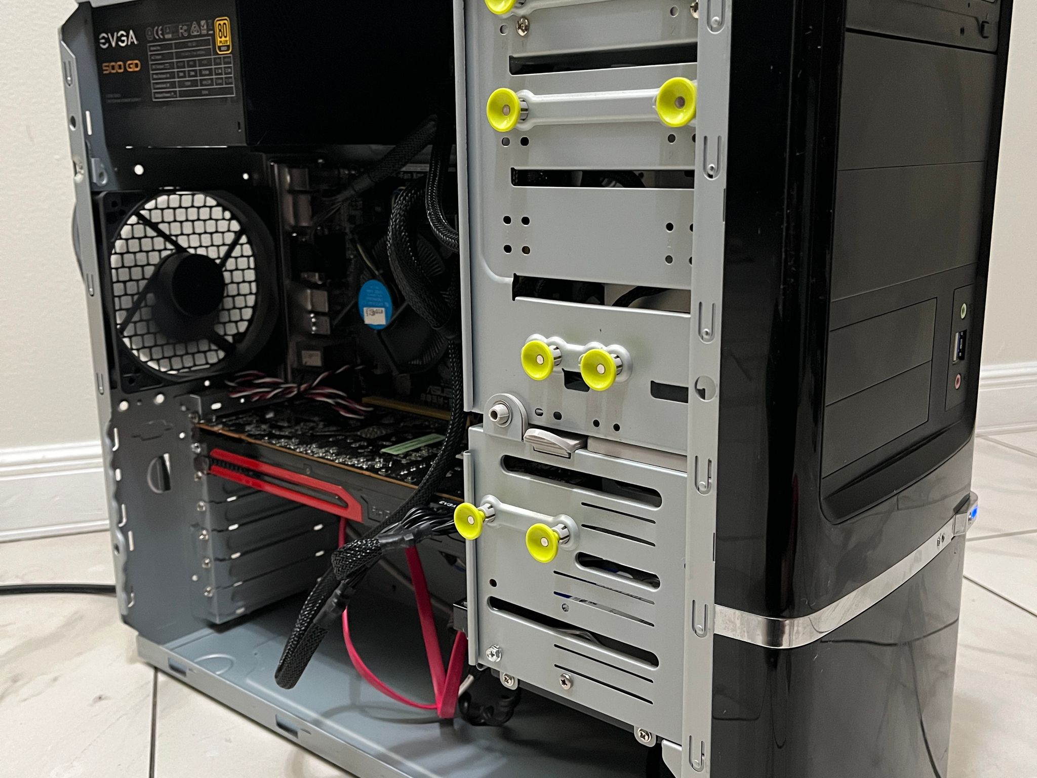 Budget Gaming PC-Intel i7-4790,AMD HD 7970 3GB, 16GB RAM, 750GB Storage, w/ Wi-Fi & BT