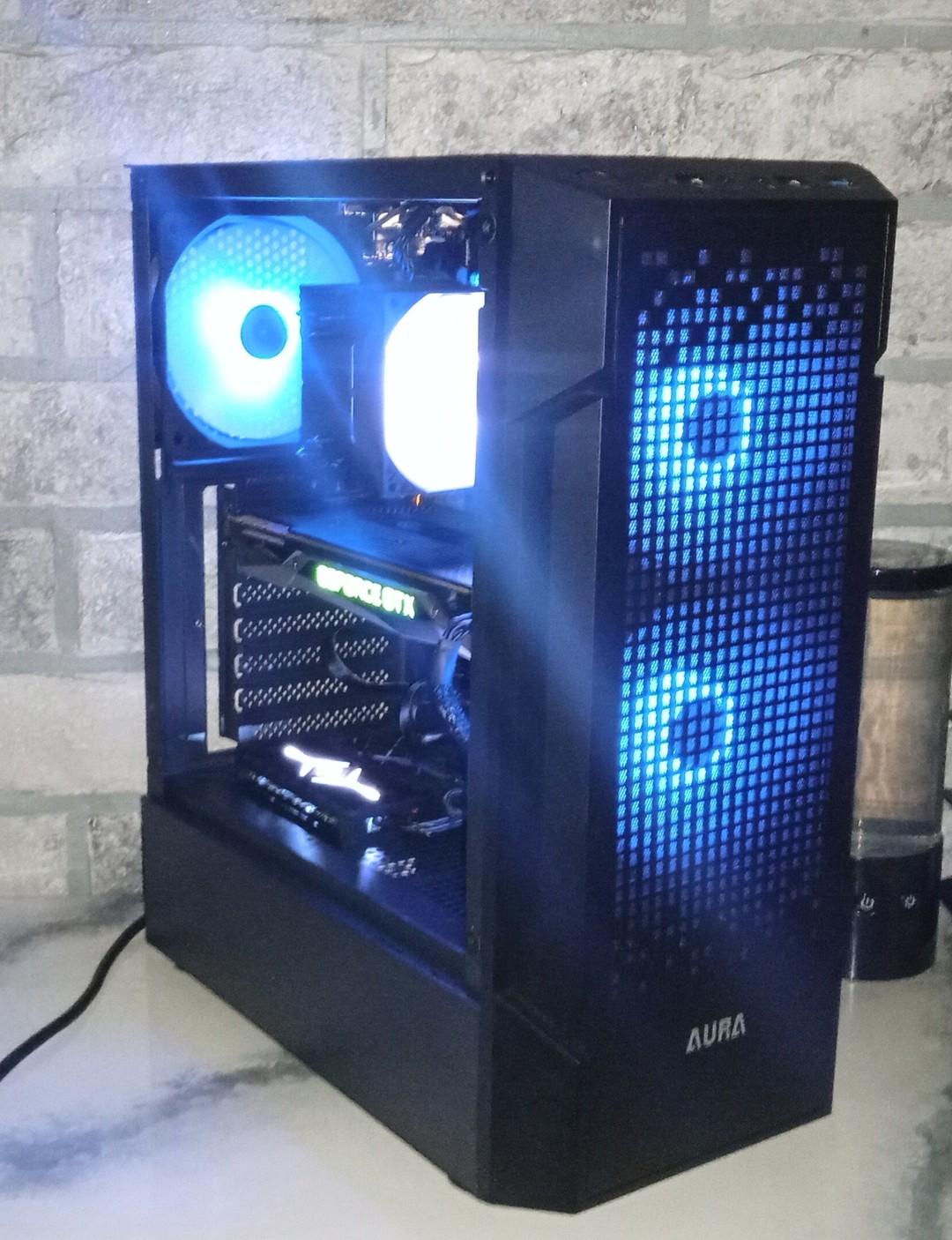 Gaming Pc/Ryzen 5 1600/Gtx 1080/512 SSD/16GB DDR 4/600W PSU/WIN11 PRO ...