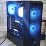 Gaming Pc/Ryzen 5 1600/Gtx 1080/512 SSD/16GB DDR 4/600W PSU/WIN11 PRO/WIFI