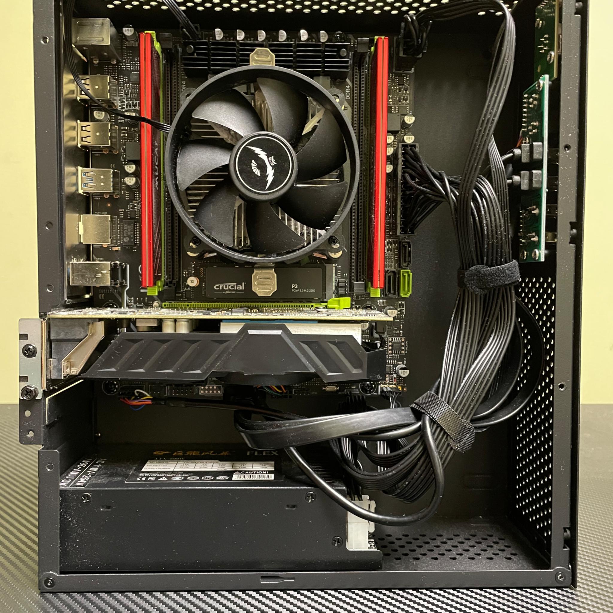 1080p Mini Gaming PC | 12 Core Intel Xeon | NVIDIA Graphics | 16GB RAM | 1TB SSD