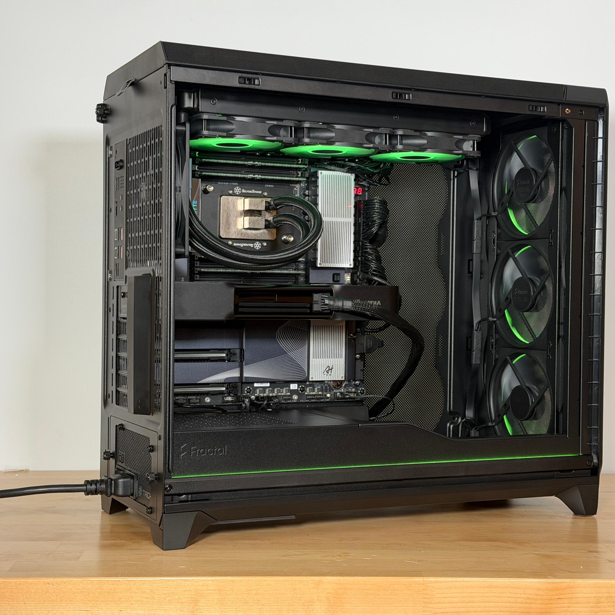 RTX Pro 6000 Threadripper 9975wx 256gb DDR5 ecc 4tb Gen 5 NVME AI Workstation