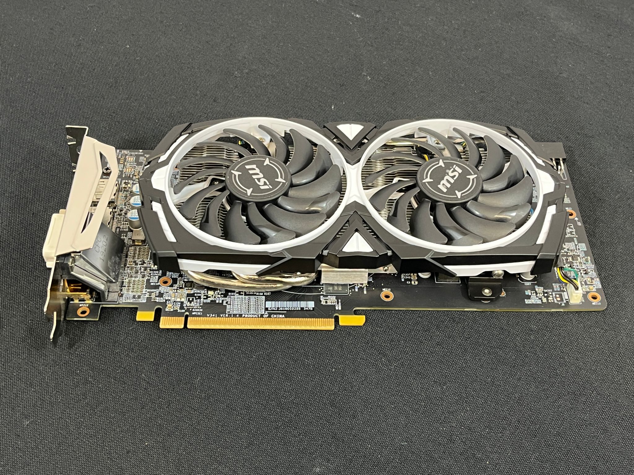 MSI Radeon RX 580 4GB ARMOR OC