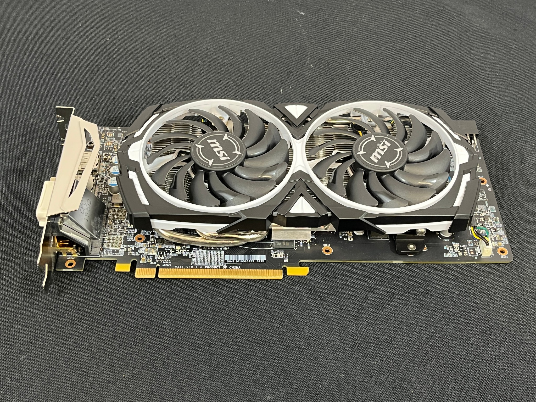 MSI Radeon RX 580 4GB ARMOR OC