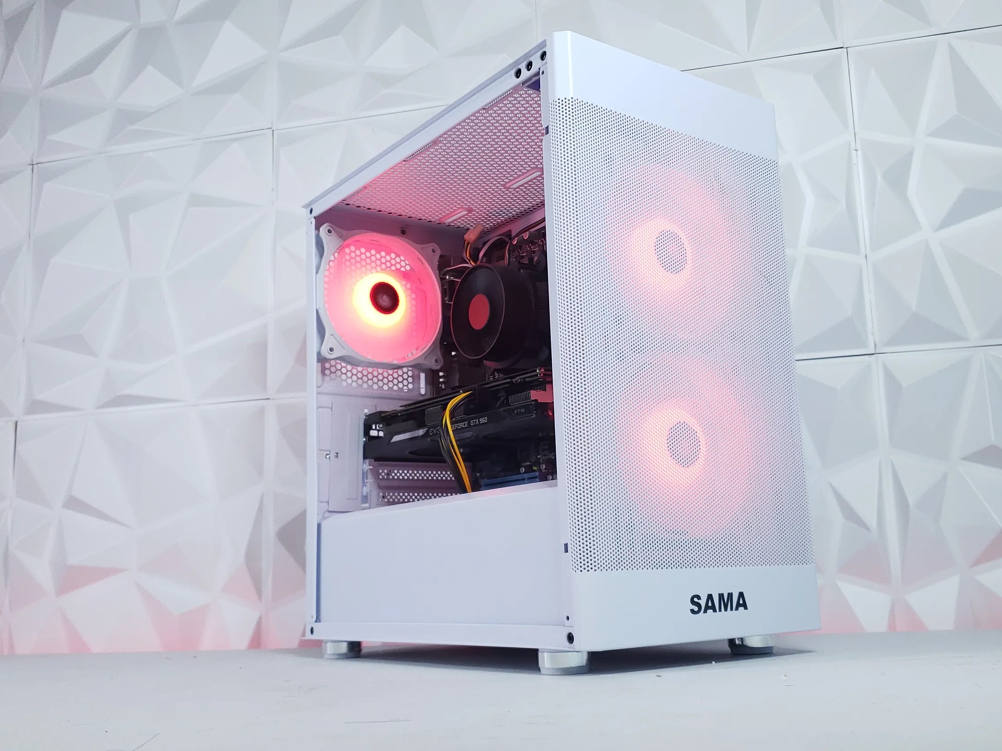 ✨ White Nvidia PC | i5-2320/GTX 960✨