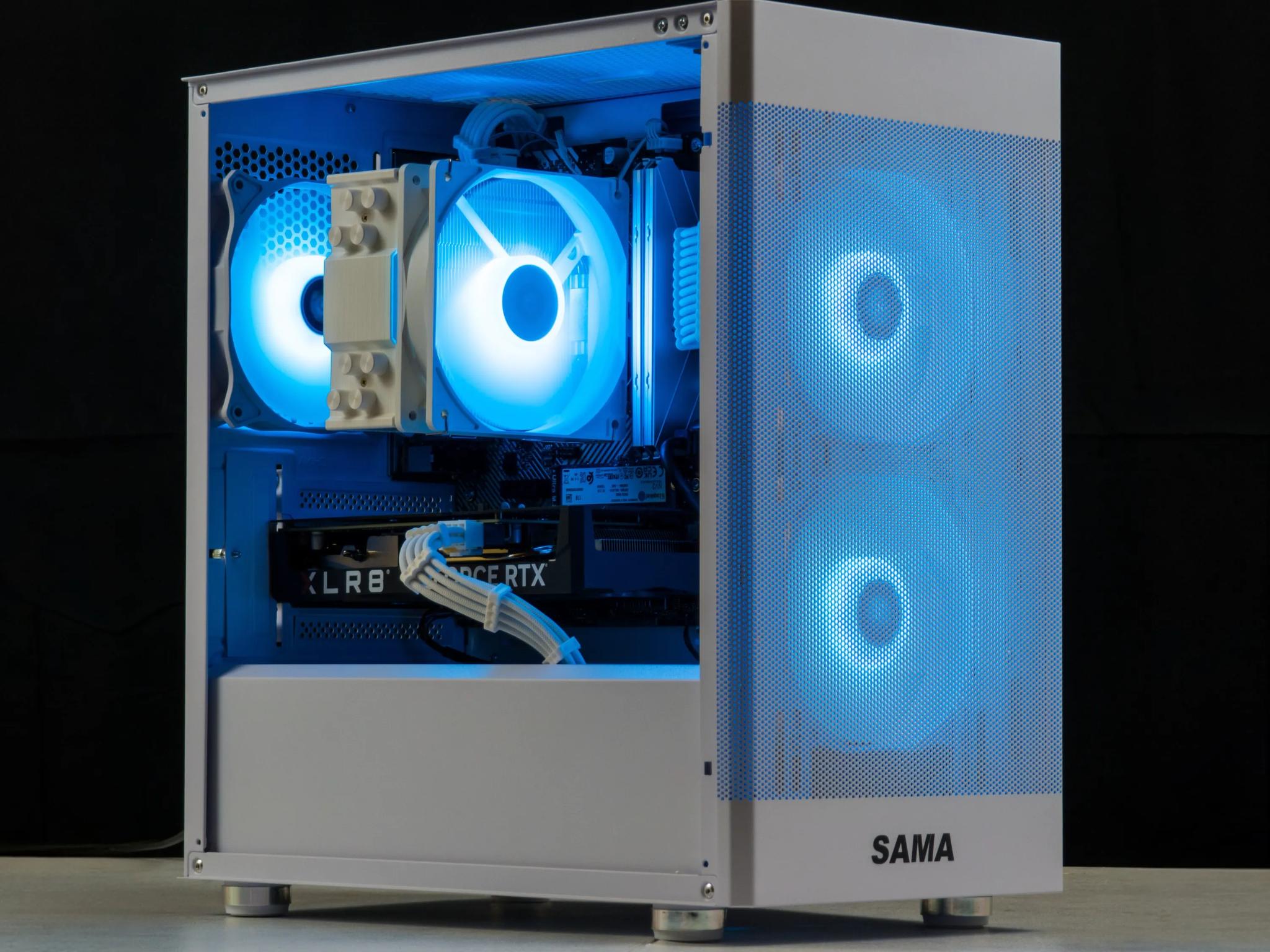 🤍🖤 RTX 4060 / Ryzen 5 5600 / 32GB Gaming PC 🖤🤍