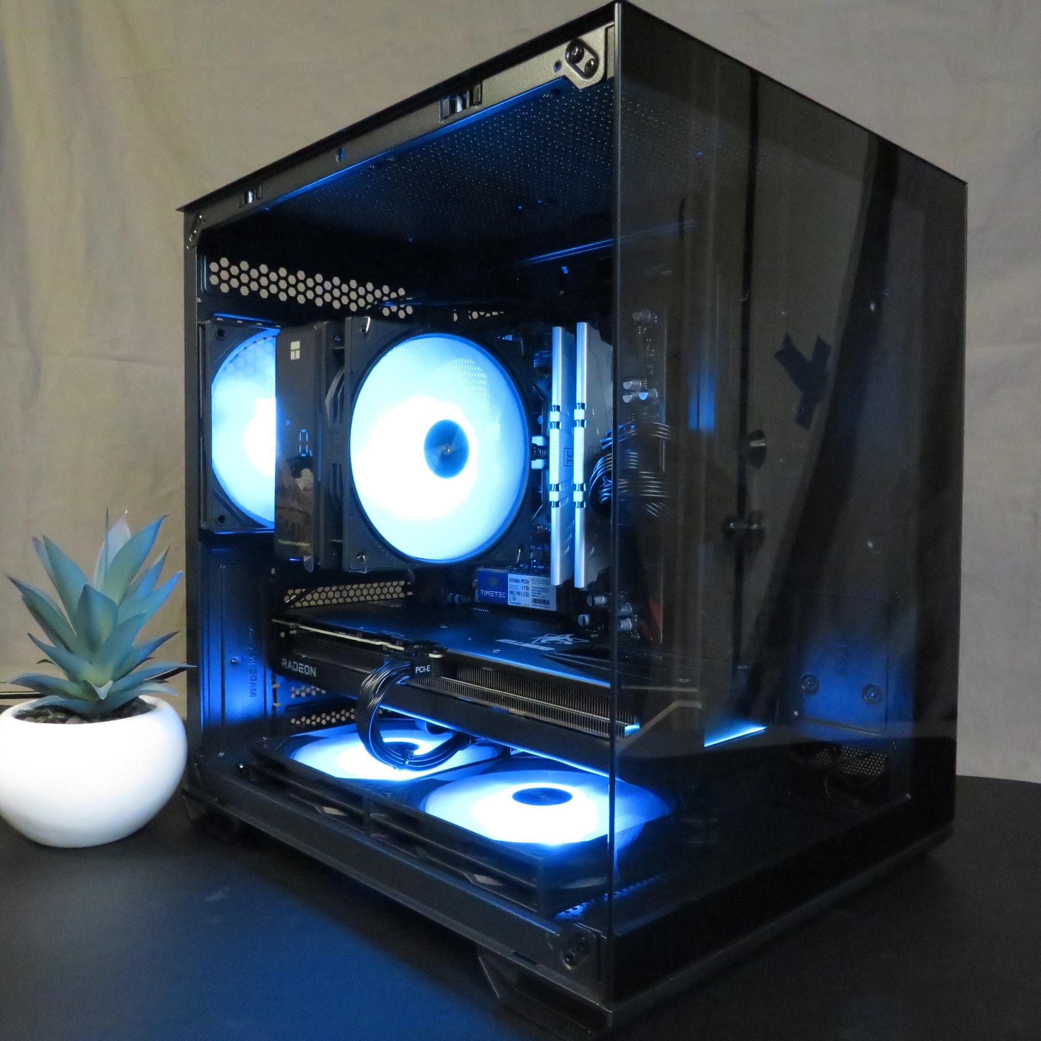 All New Parts! Ryzen 5 5500 + RX 9060 XT (8GB) + 32 GB RAM + 1 TB NVME
