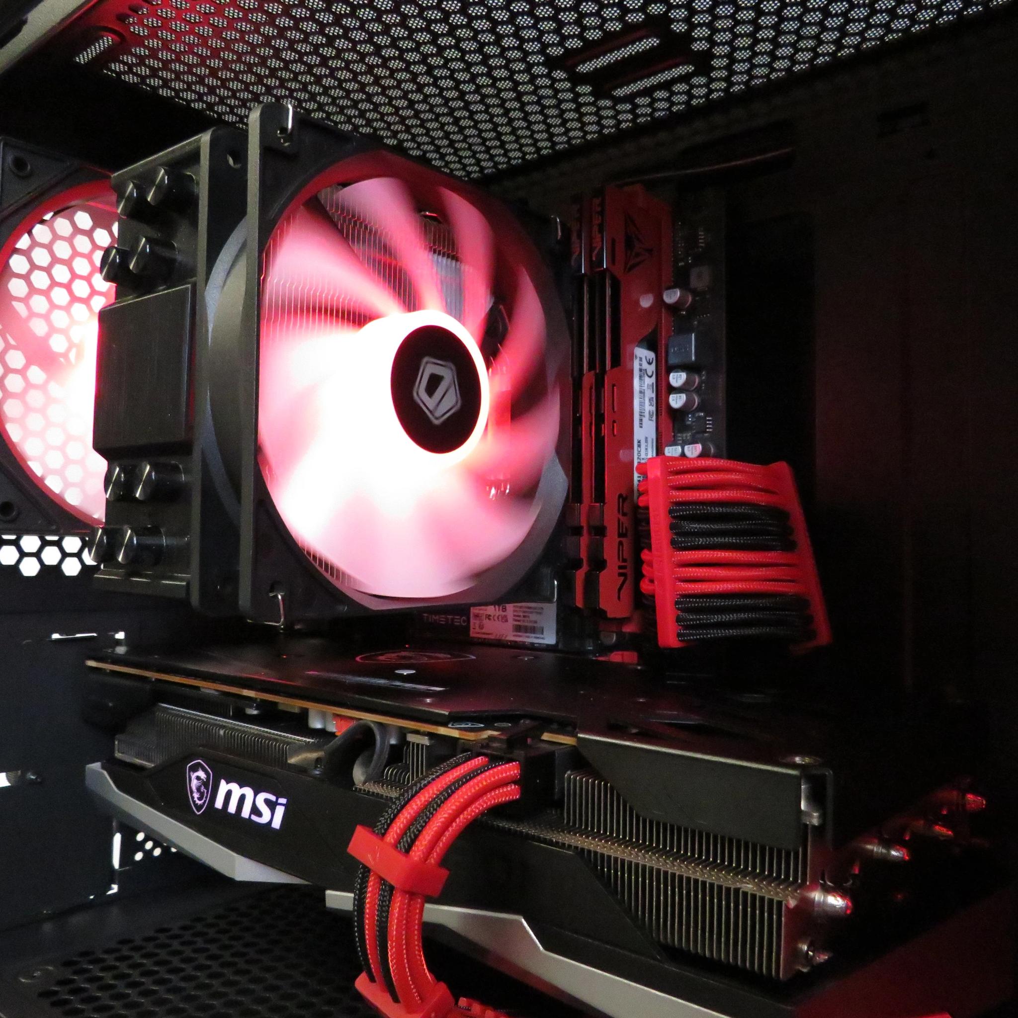 Mid Range Master! *All new parts* Ryzen 5 5500 + RX 6600XT + 16 GB DDR4 + 1 TB NVME SSD