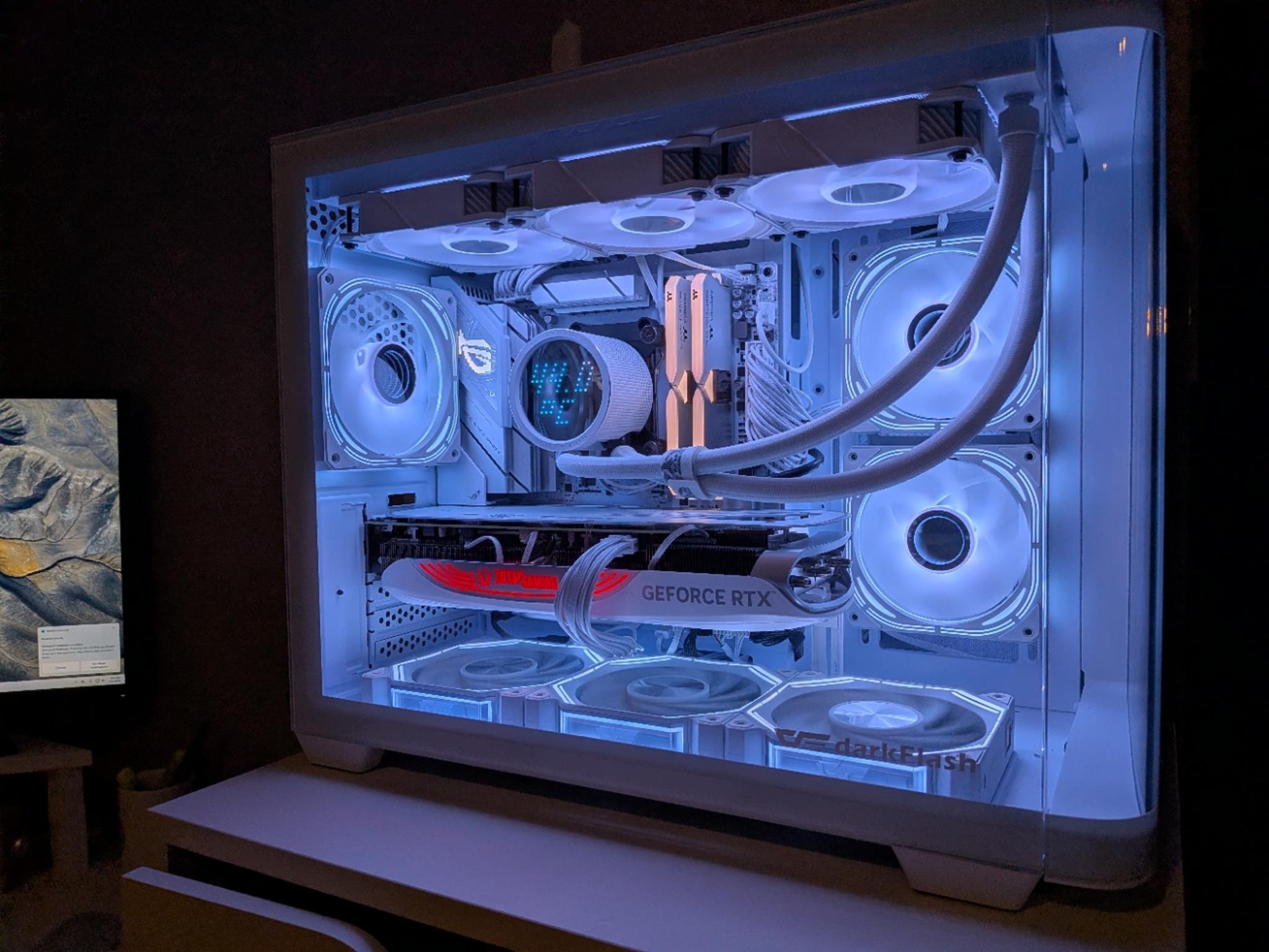 White mATX Gaming PC - Fresh Build!
