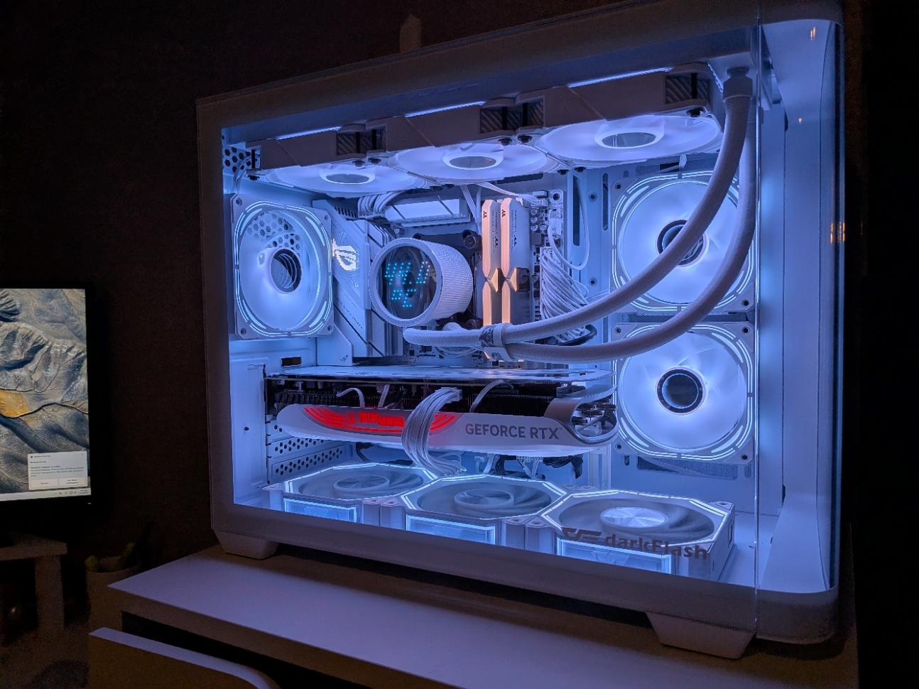 White mATX Gaming PC - Fresh Build!