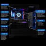 1440P Gaming Pc / Ryzen 7 5800X3D / RTX 3080 10G / 32GB Ram / 1TB SSD Storage / Liquid cooled