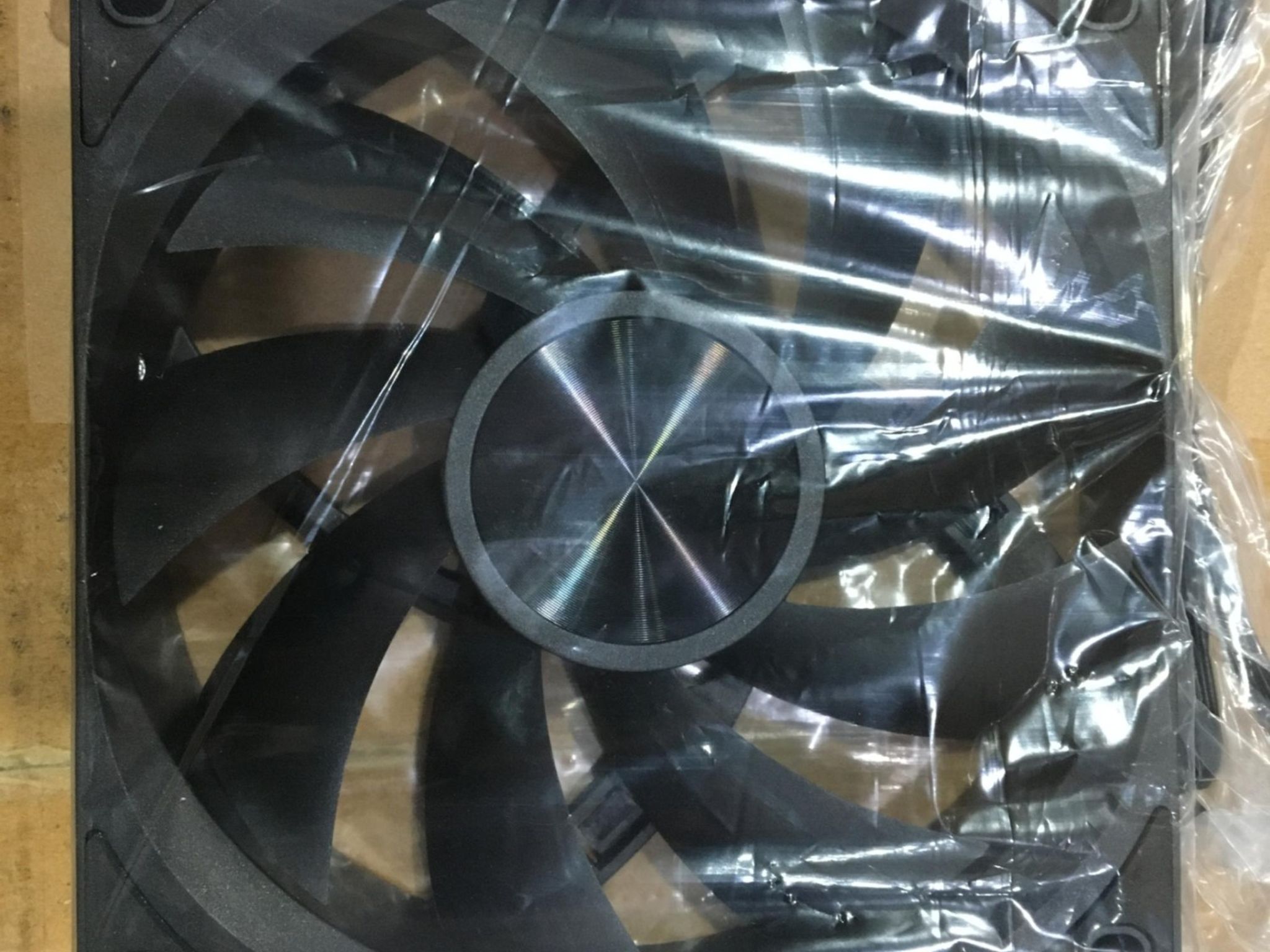 Bitspower 120mm 4-Pin PWM PC Case Fans Black BPAS-1225A-BK 10-Pack - New