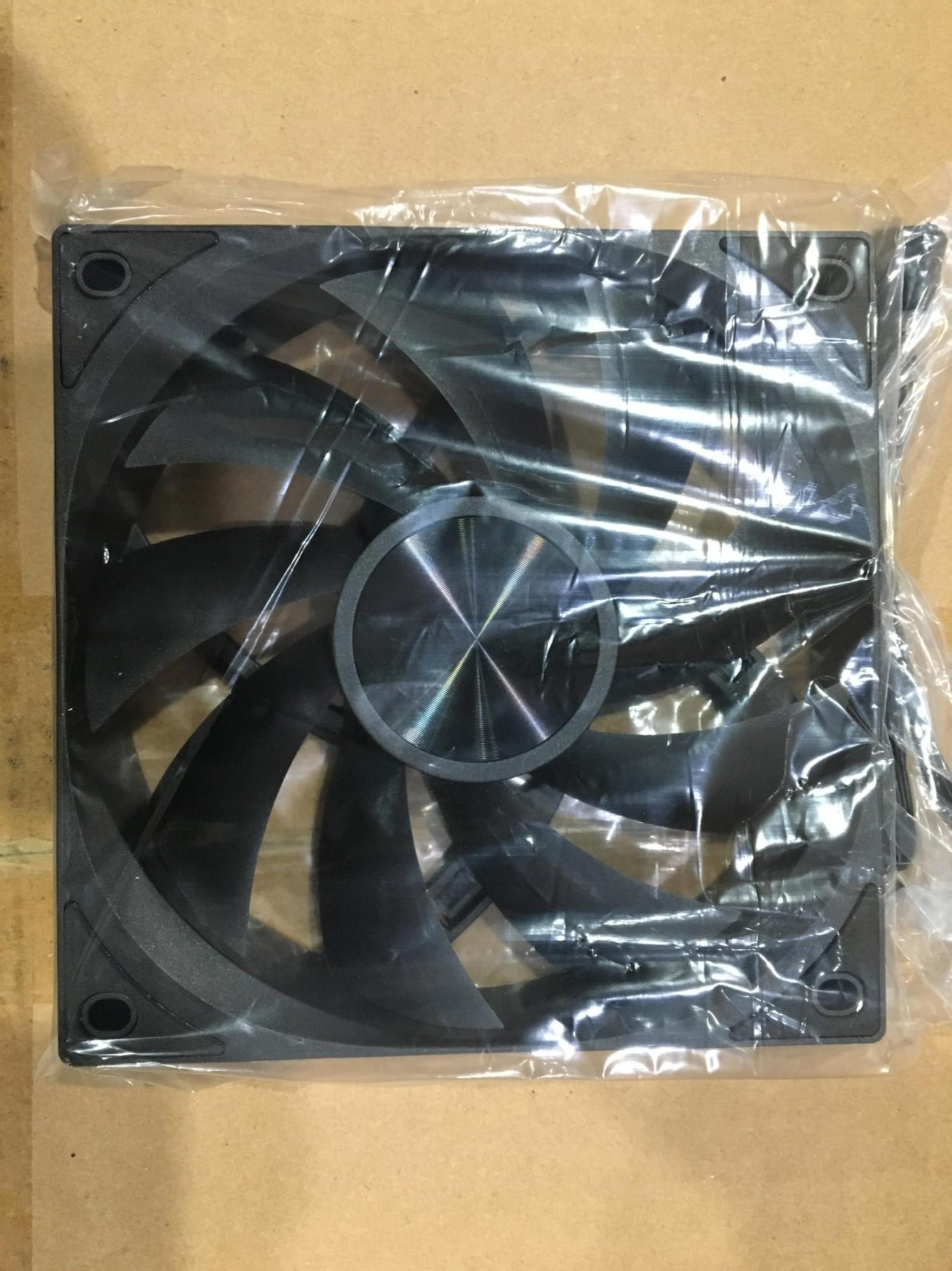 Bitspower 120mm 4-Pin PWM PC Case Fans Black BPAS-1225A-BK 10-Pack - New