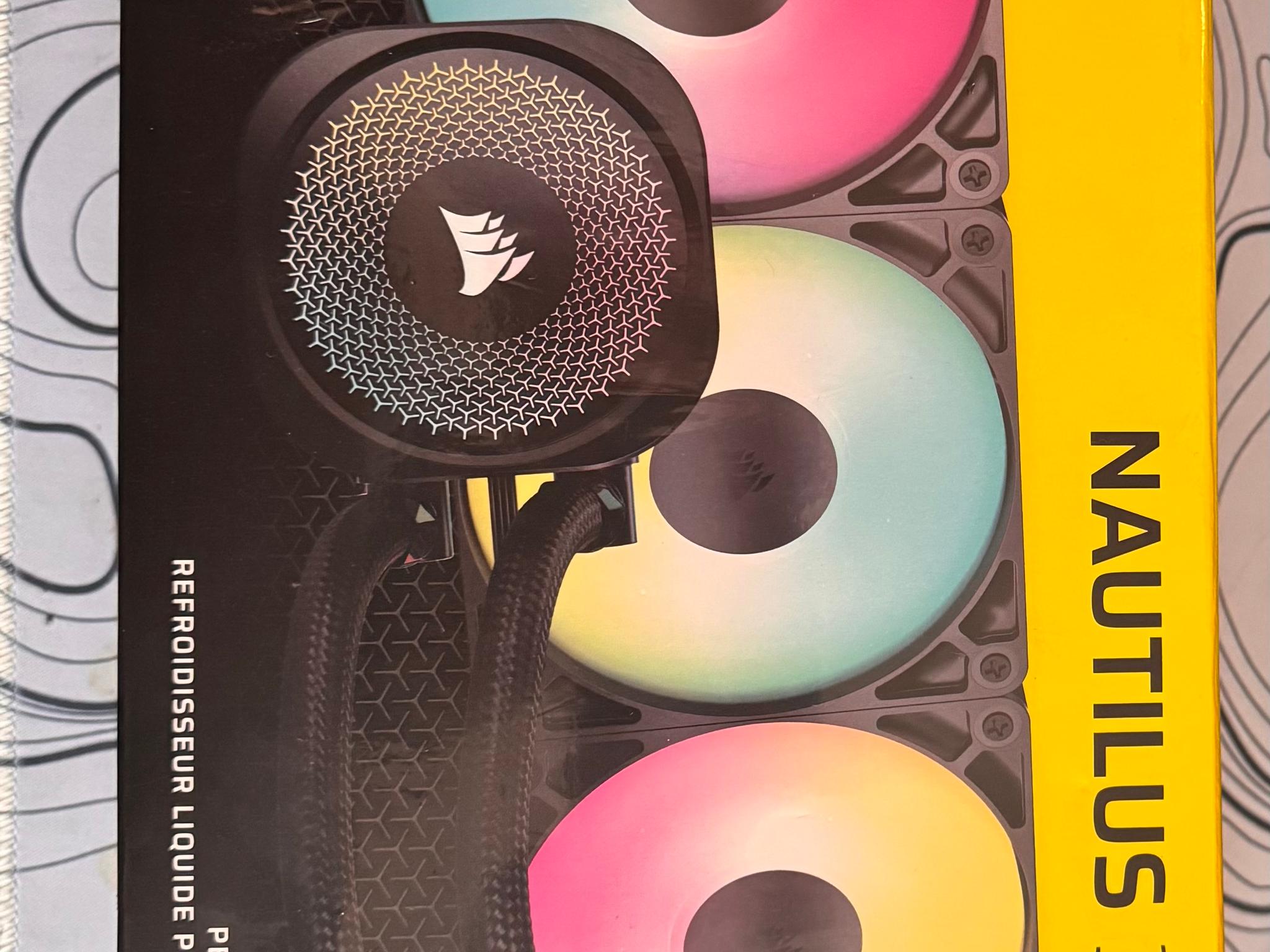 Corsair NAUTILUS 240 RS ARGB Liquid CPU Cooler - Image 1