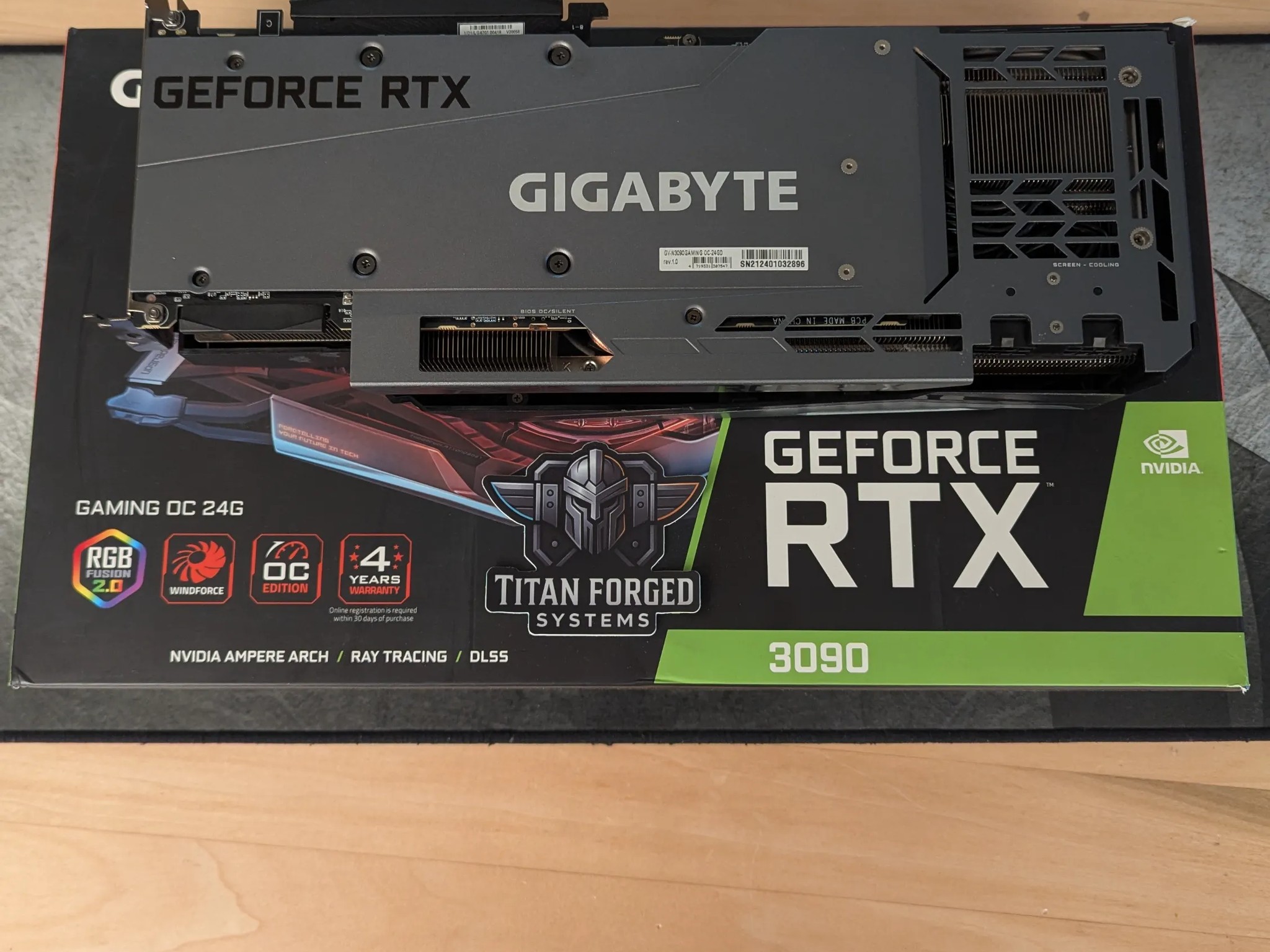 🔷 Gigabyte 3090 Gaming OC – 24GB Monster GPU | 4K Ready | Triple-Fan Cooling