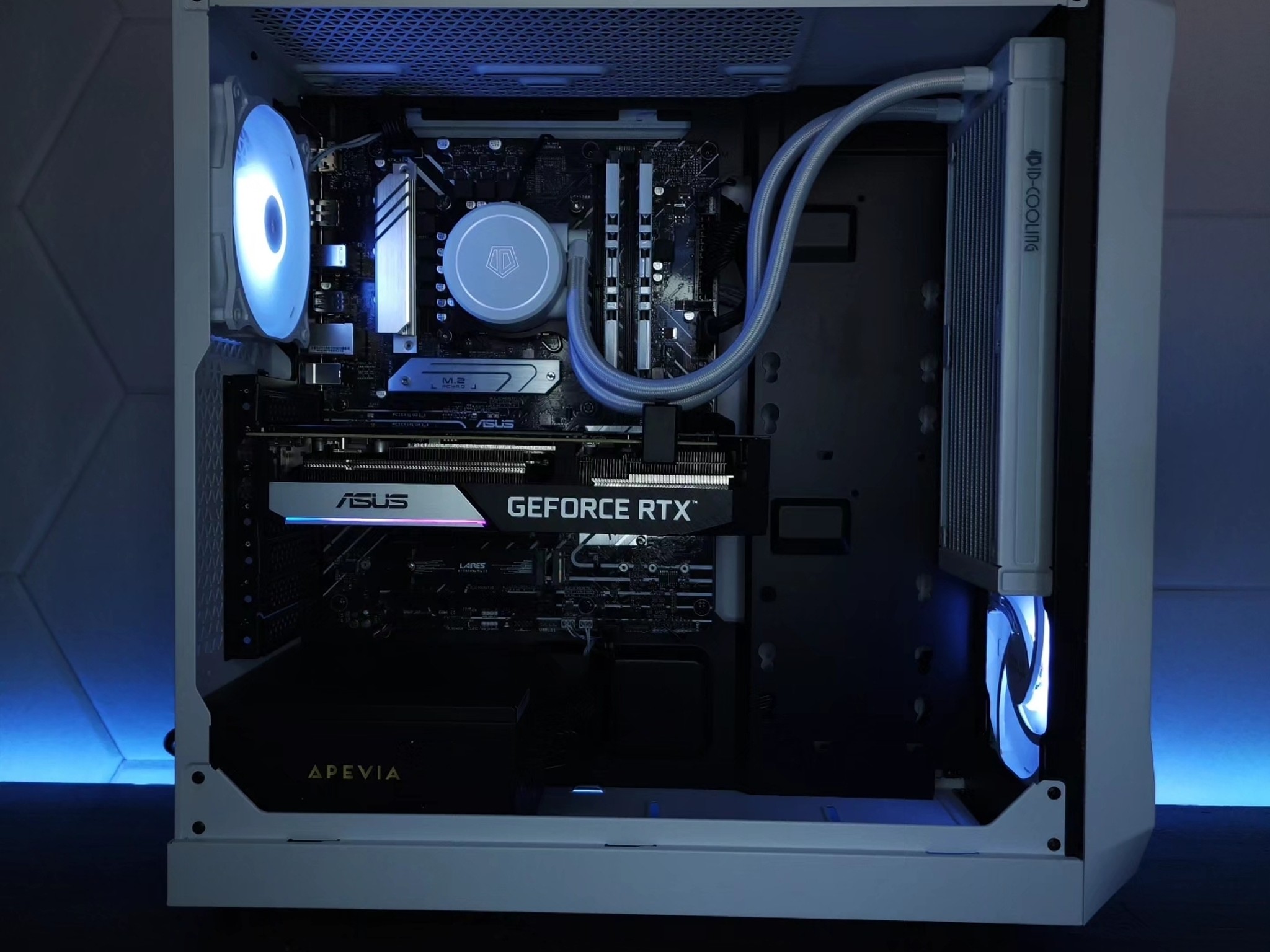 💙🤍RTX 3060Ti // i5 12400F // 16GB 3200MHz // 1TB NVMe