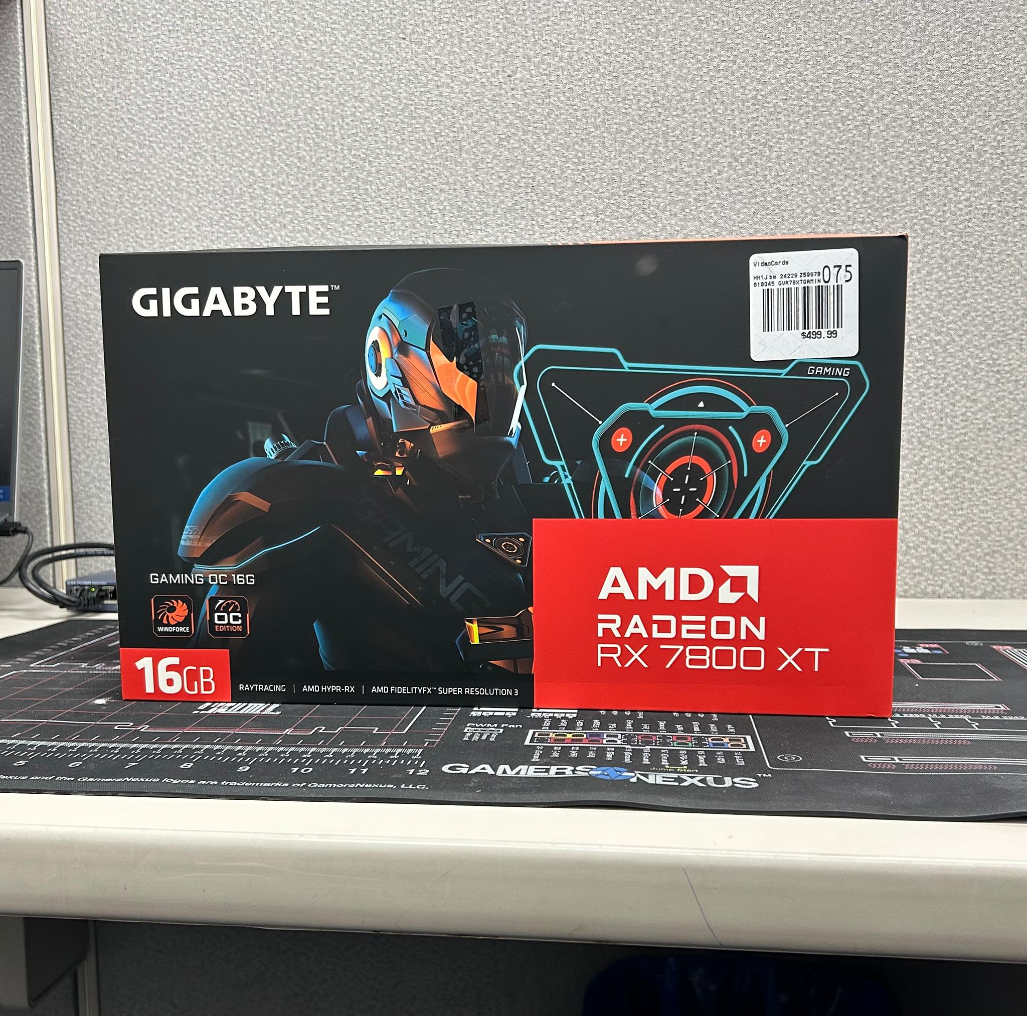 Gigabyte RX 7800XT Gaming OC 16GB *2 FREE GAMES INCLUDED*