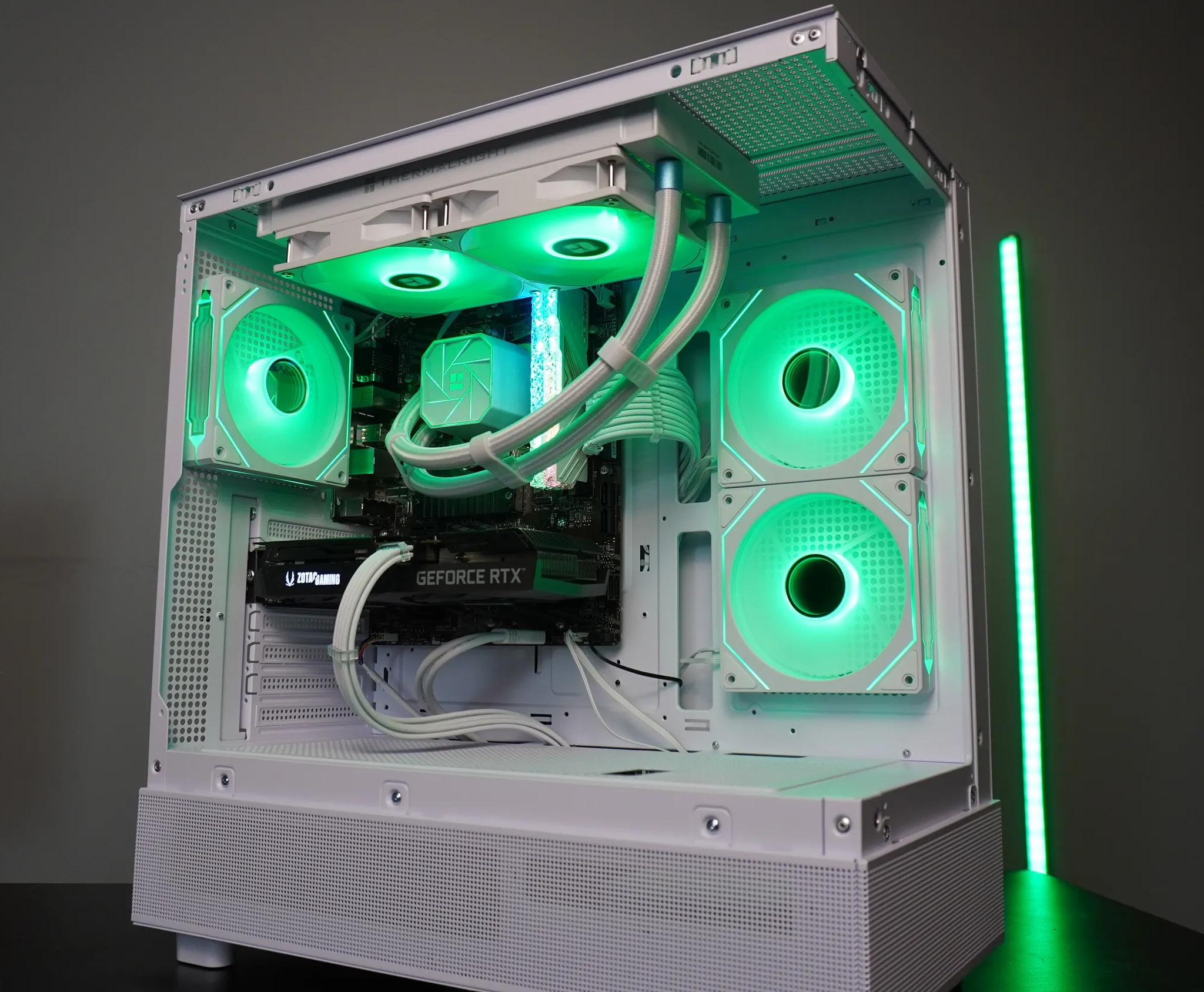 🤍AESTHETIC🤍 1080p/1440p Machine 💚 3060ti 8gb 🧡 Ryzen 5 5600 | 16GB DDR4 | 1TB NVME