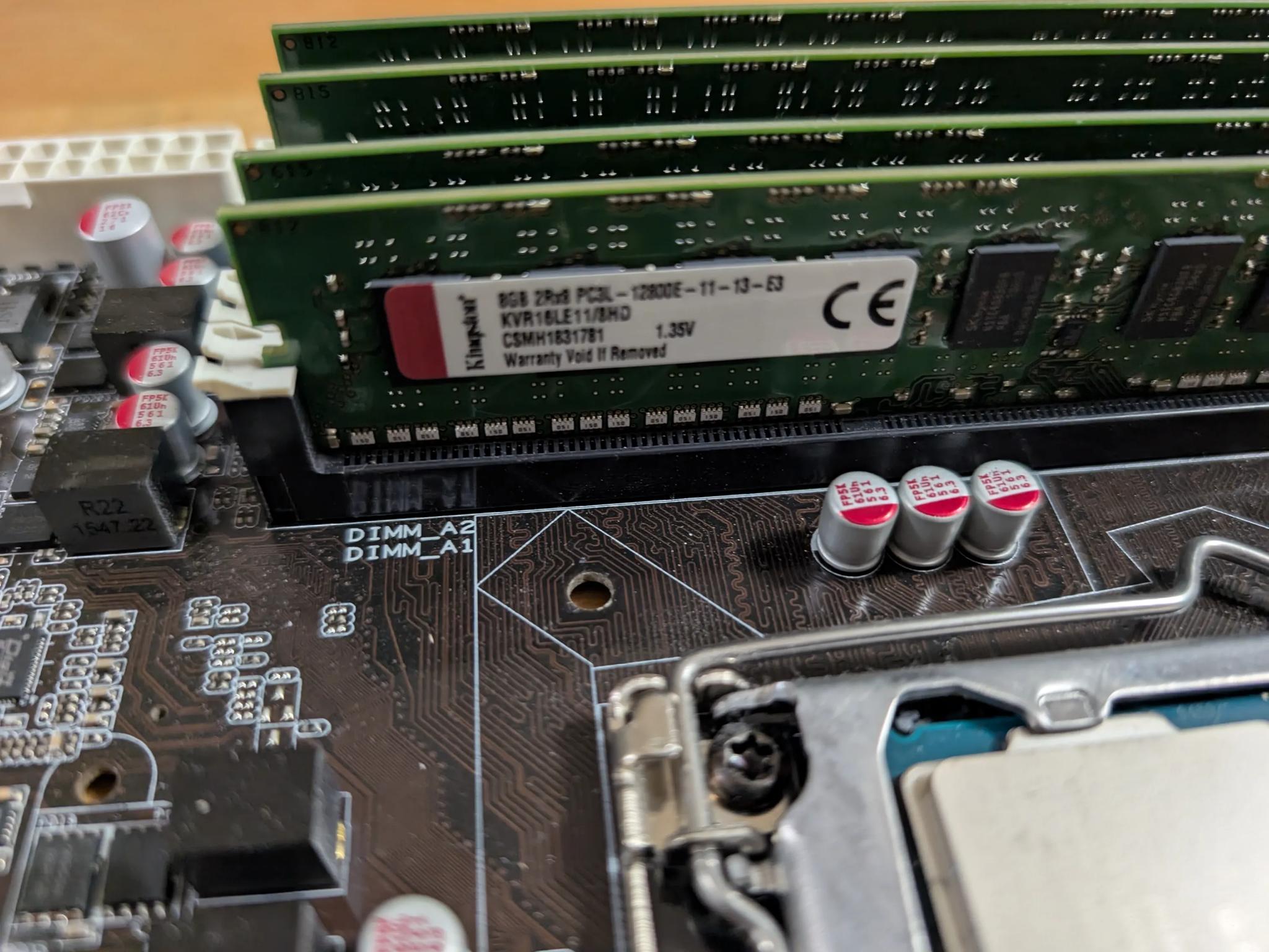 Asus P9D-MV + Xeon 1241 V3 + 32GB DDR3