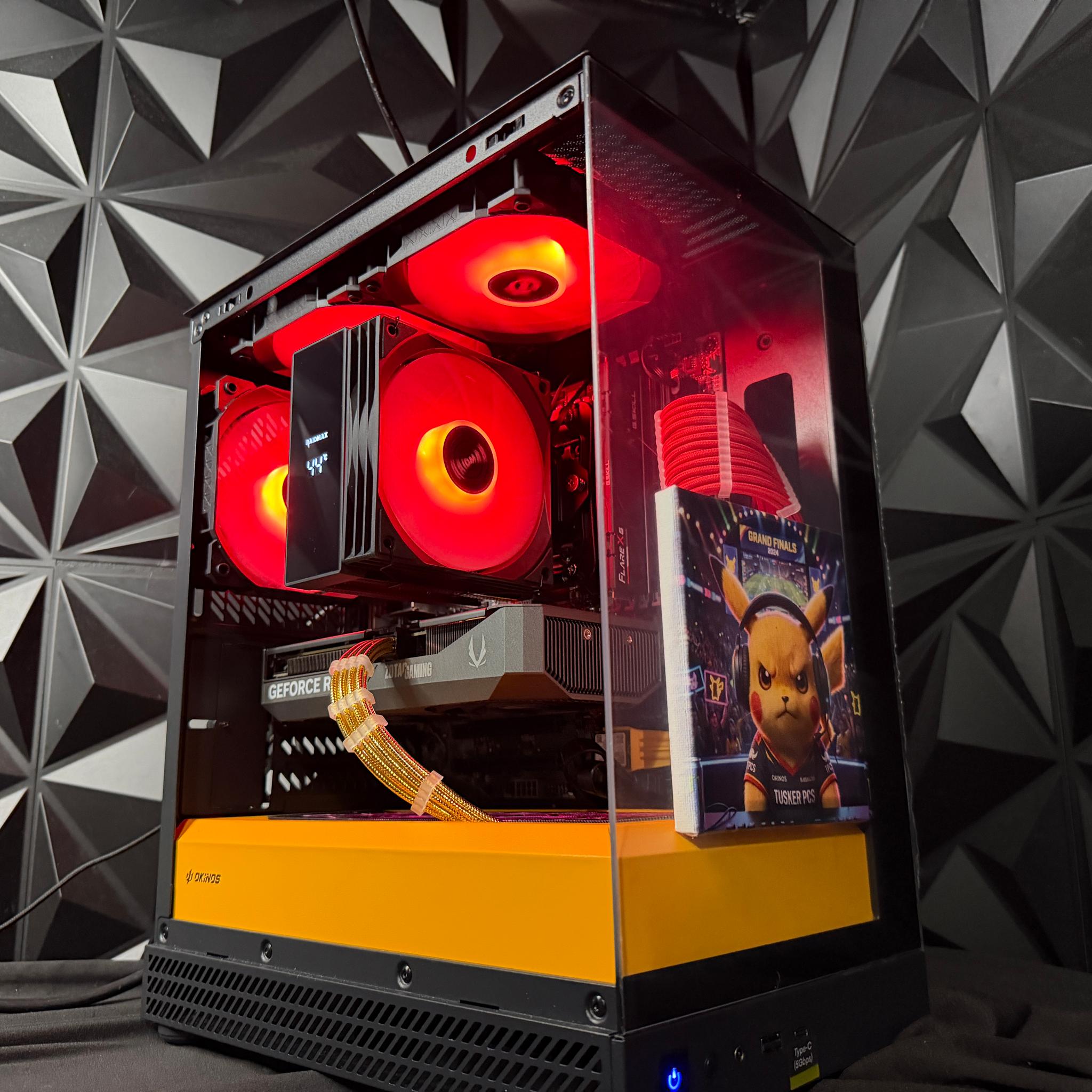 ⚡🐭 PIKA PC 🐭⚡Ryzen 5 7500X3D | RTX 5060Ti| 16 GB DDR5| 1.254 TB NVMe| 650W PSU