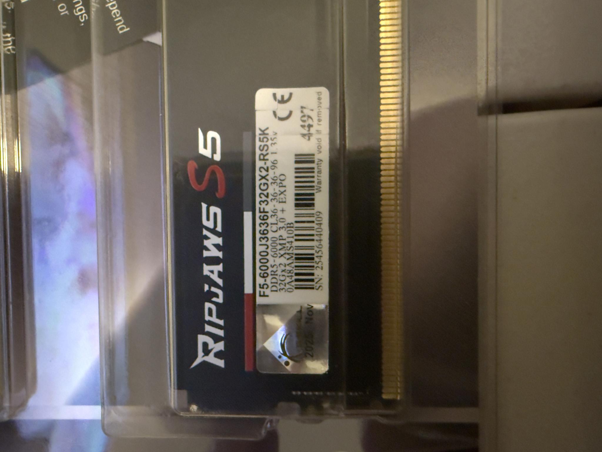 64GB G.Skill DDR5 Ram *SEALED*