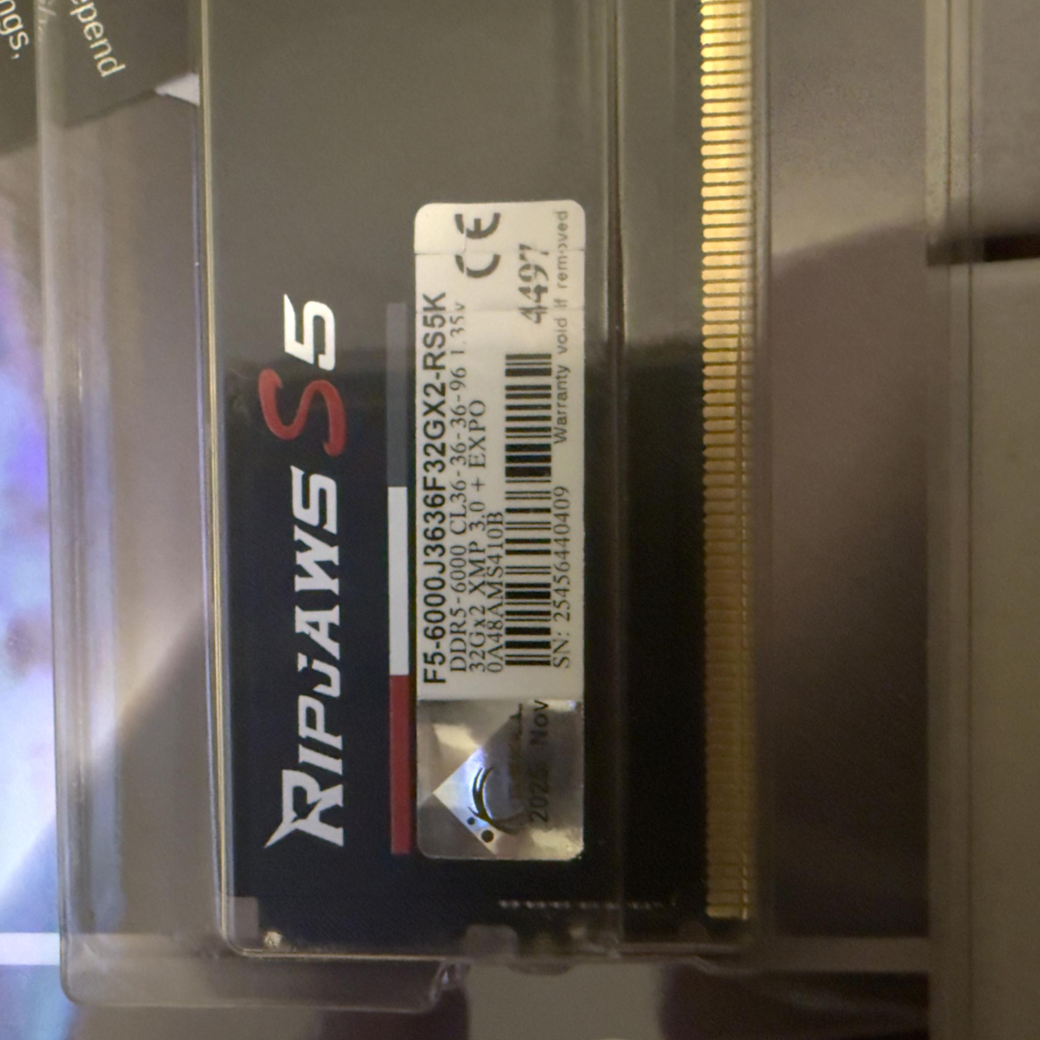 64GB G.Skill DDR5 Ram *SEALED*