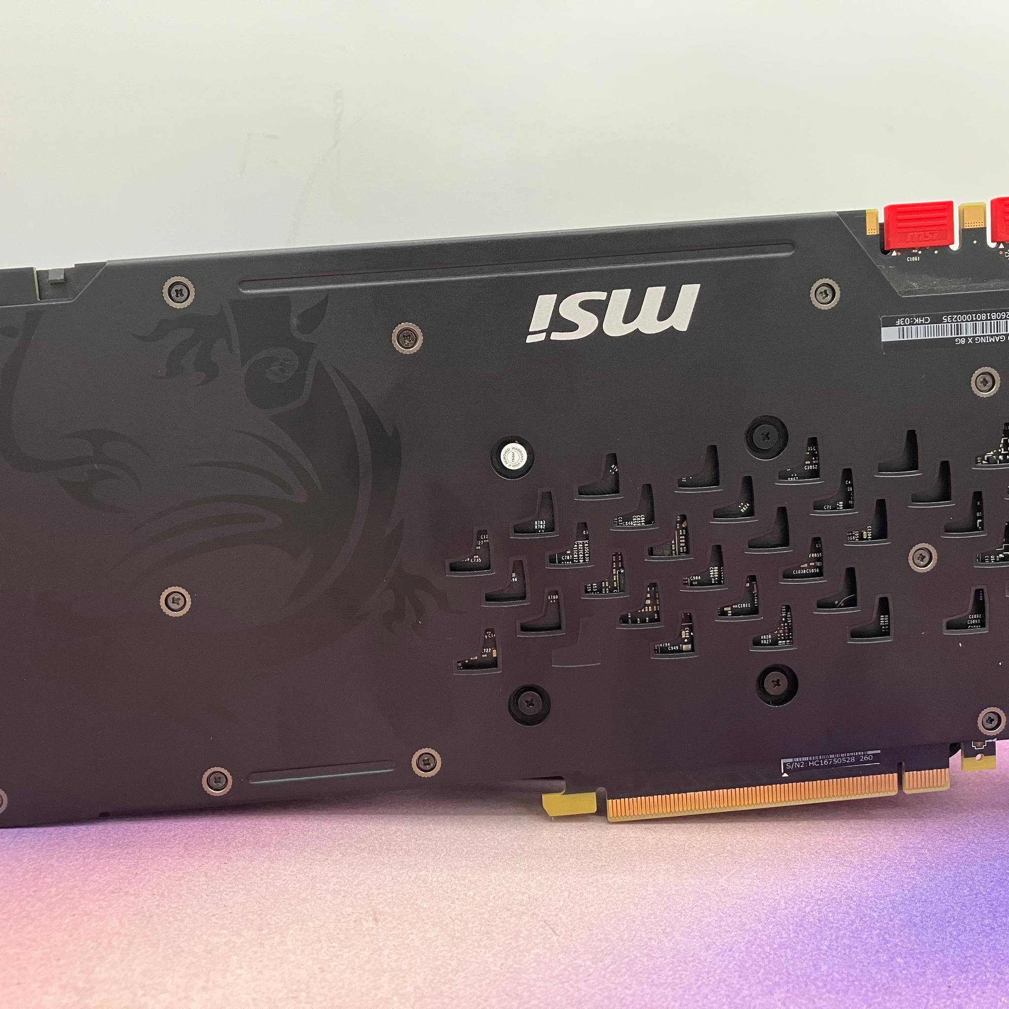 MSI Gaming X GeForce GTX 1080