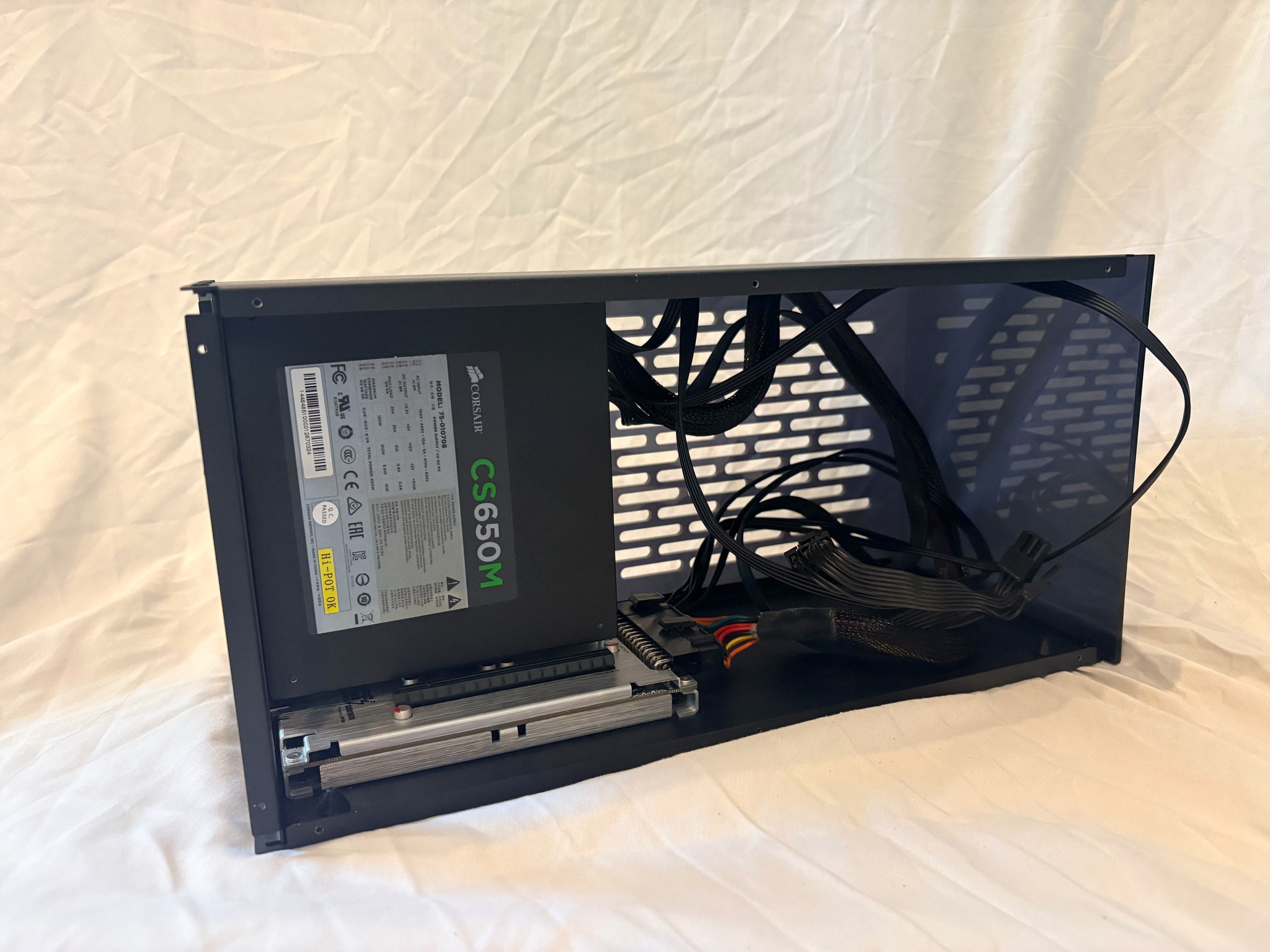 TH3P4G3 eGPU Dock / Base + Cover + Corsair CS650M PSU Bundle*