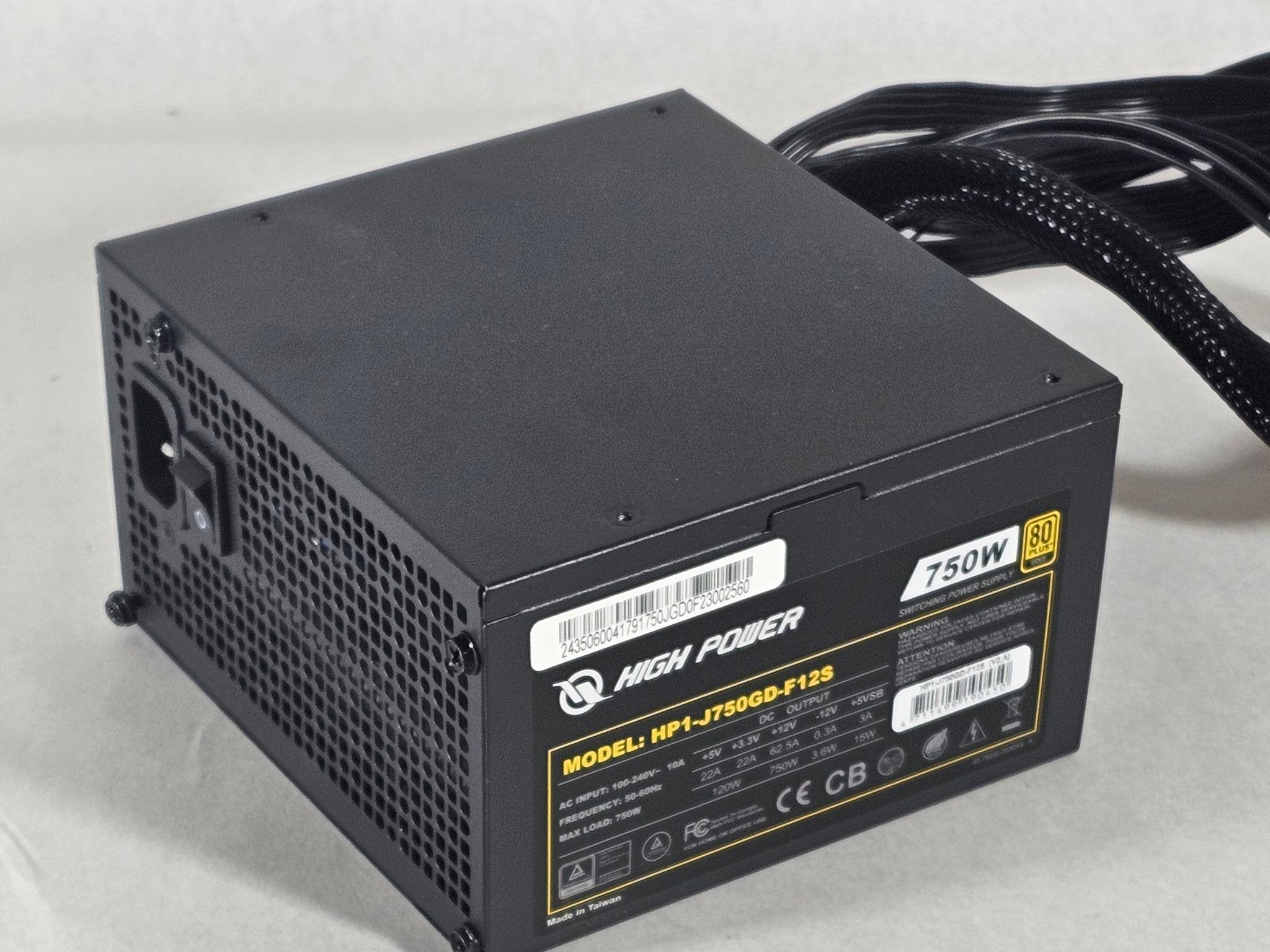750 Watt PSU High Power HP1-J750GD-F12S Power Supply
