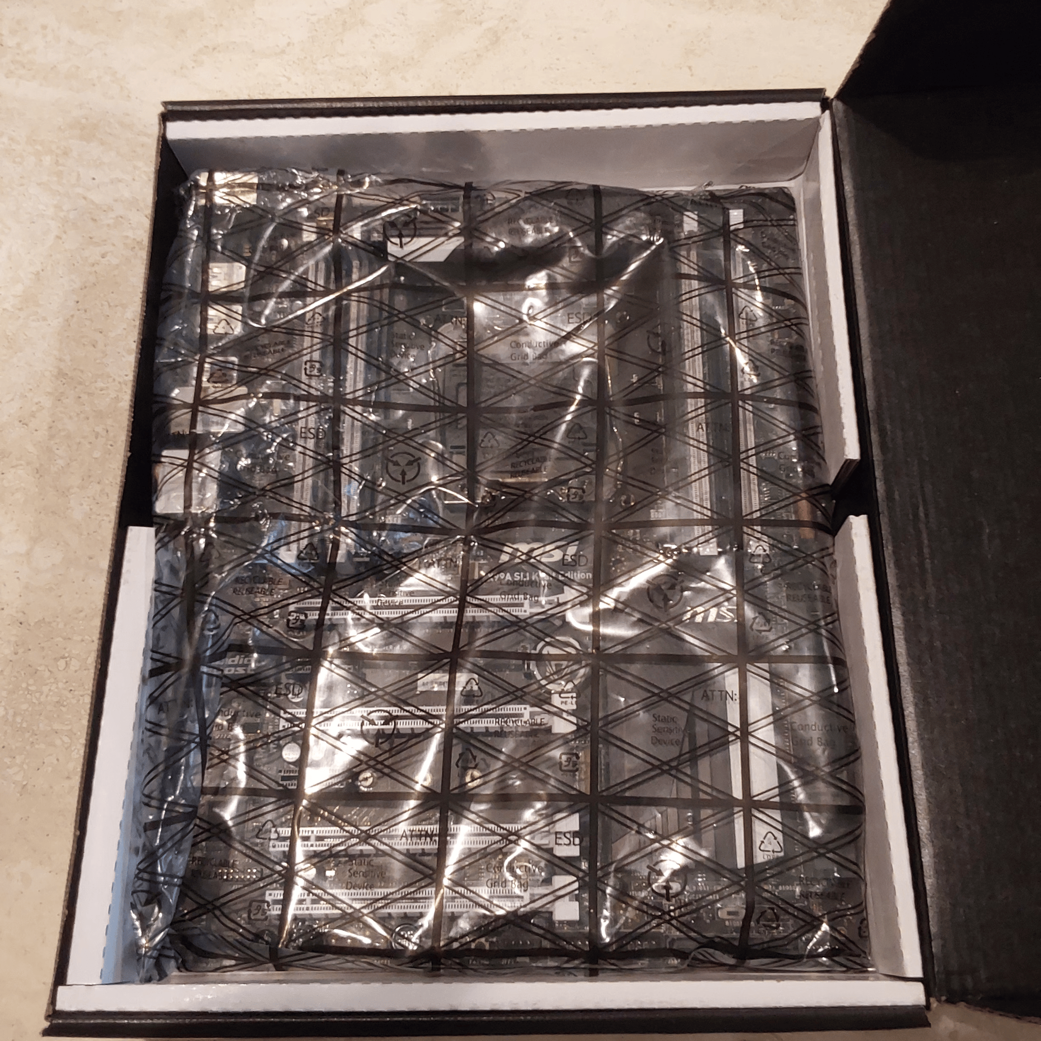MSI Intel X99A SLI KRAIT Edition Motherboard. Pre-owned, in original retail box