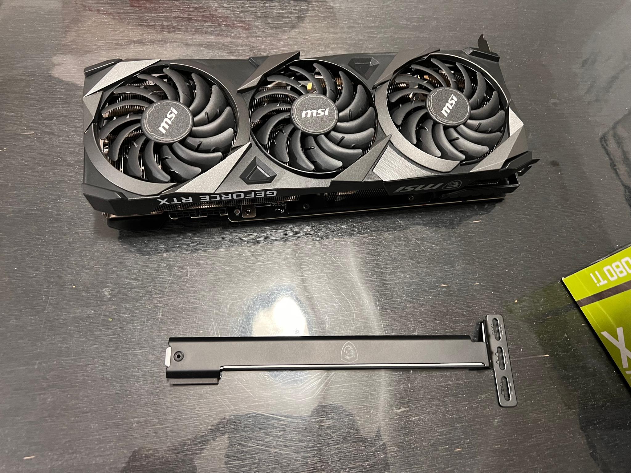 MSI - 3080TI - NVIDIA GeForce RTX 3080 Ti Ventus 12GB OC - USED LIKE NEW