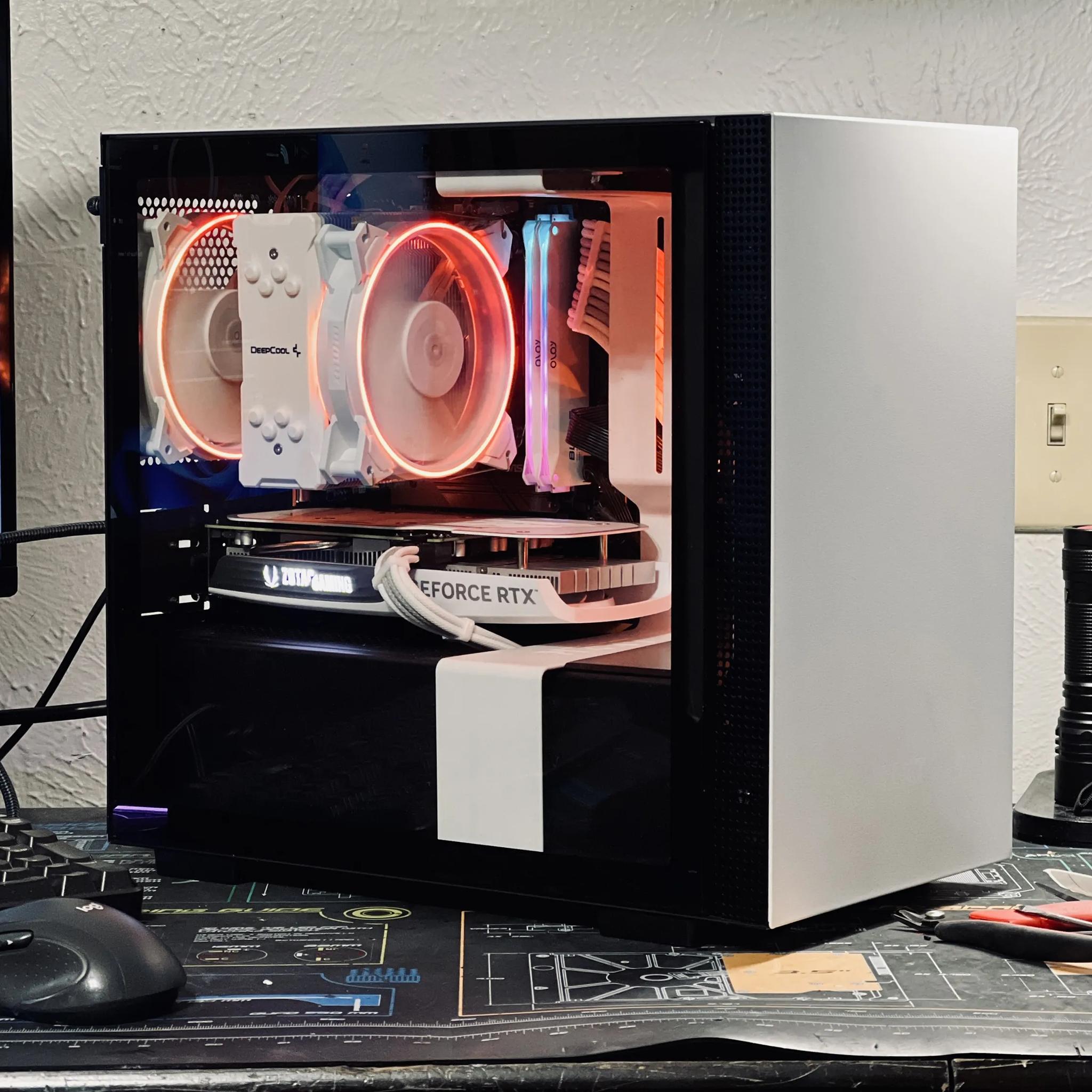 Newly Built Custom ITX Gaming PC - Ryzen 5600 | RTX 4060 | 2TB NVMe | 16GB DDR4 3600