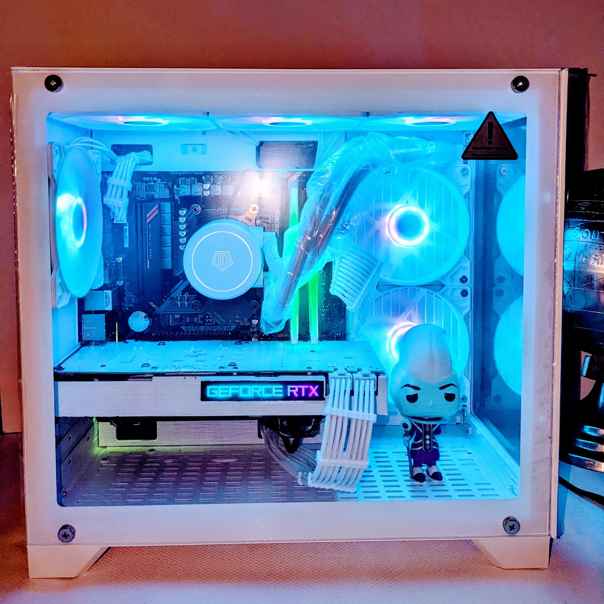 ::Project Whis🍦:: RTX 3070| Ryzen 5 5500@4.2GHz| 2X8GB Warhawk DDR4(aRGB)| 1TB NVMe| Windows 11 Pro