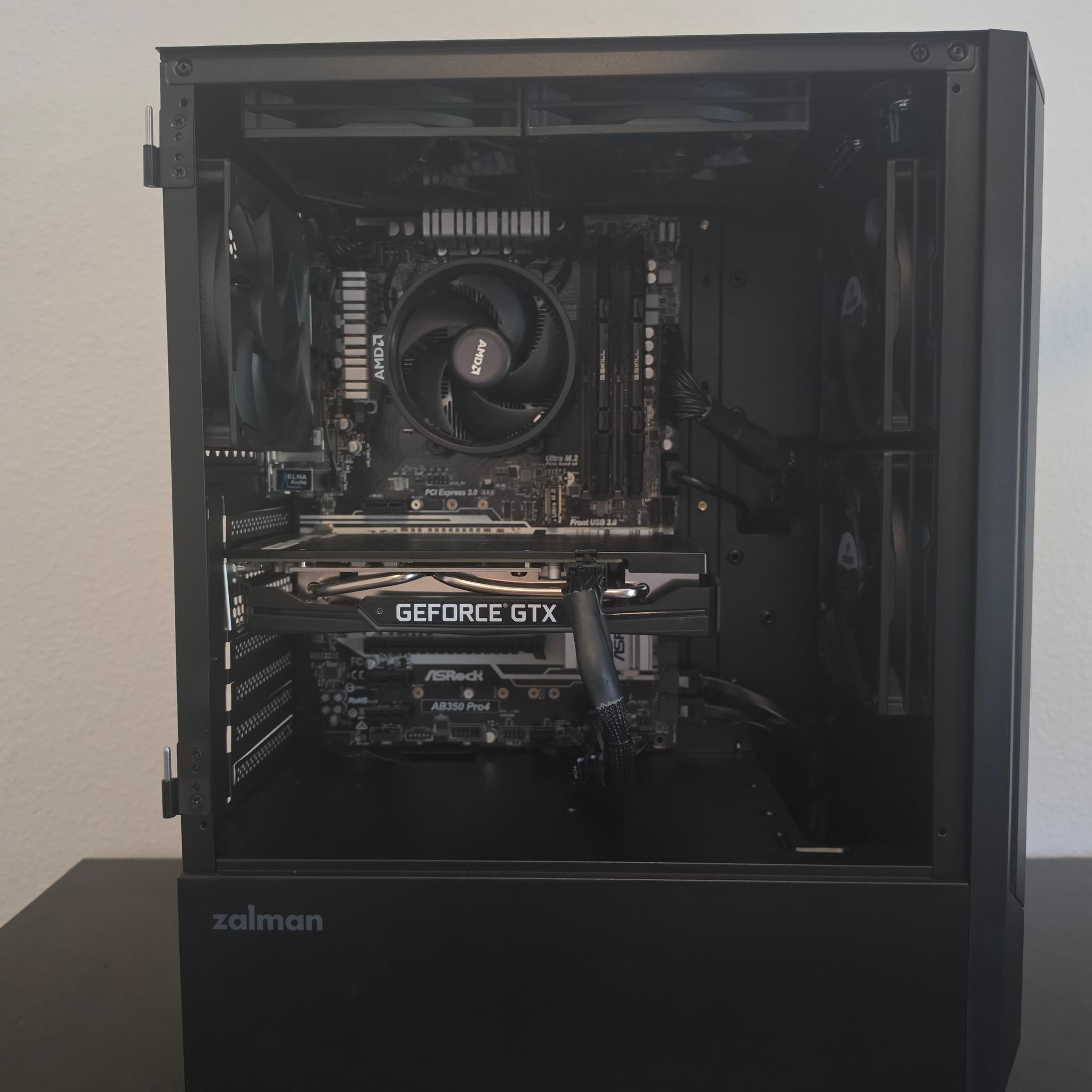 Blackout 1080p Gaming PC - Ryzen 5 2600, 1660 Super, 16GB DDR4, 512GB SSD + 1TB HDD