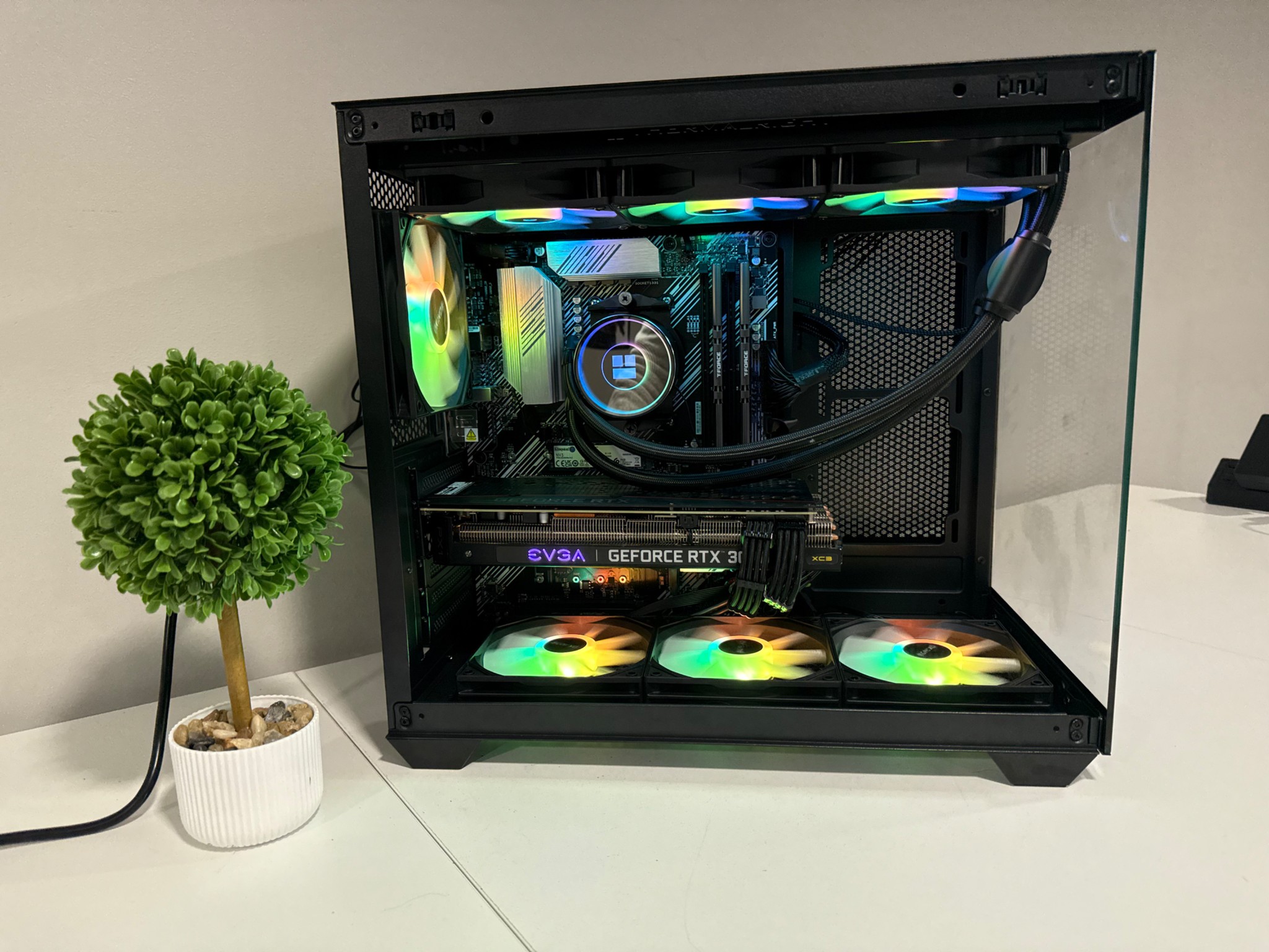 RTX 3070 | Ryzen 5700X3D | 32GB DDR4 | 1TB SSD | 800W Gold PSU | ARGB Fans | Windows 11
