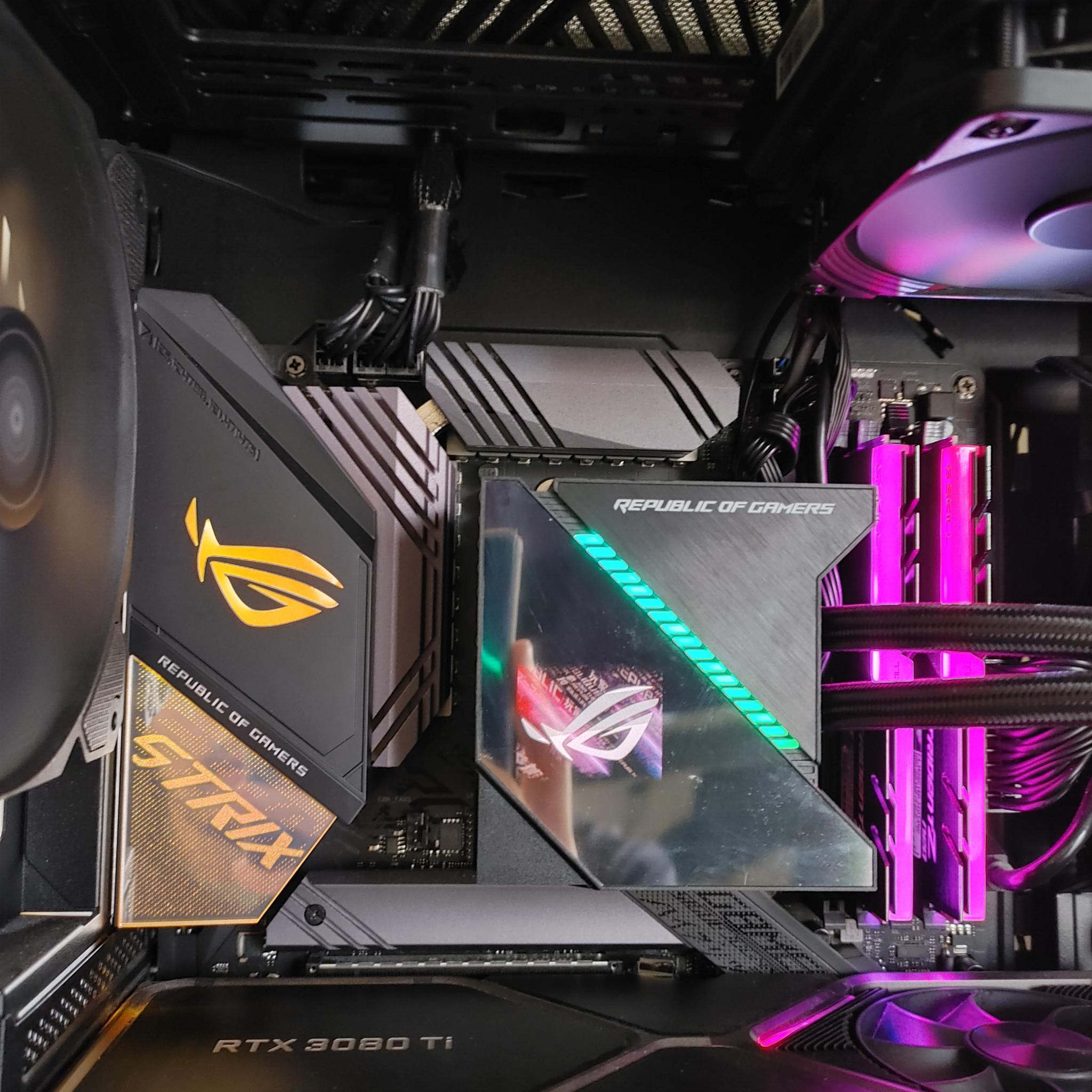 High End ASUS ROG Gaming PC Ryzen 9 5900x RTX 3080Ti 32GB RAM 1TB SSD