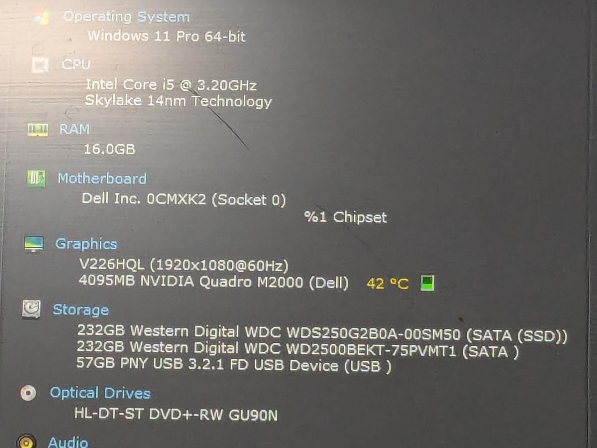 80 FPS Fortnite | Windows 11 | i5-6500, 16GB RAM, 250GB SSD, 4GB Nvidia
