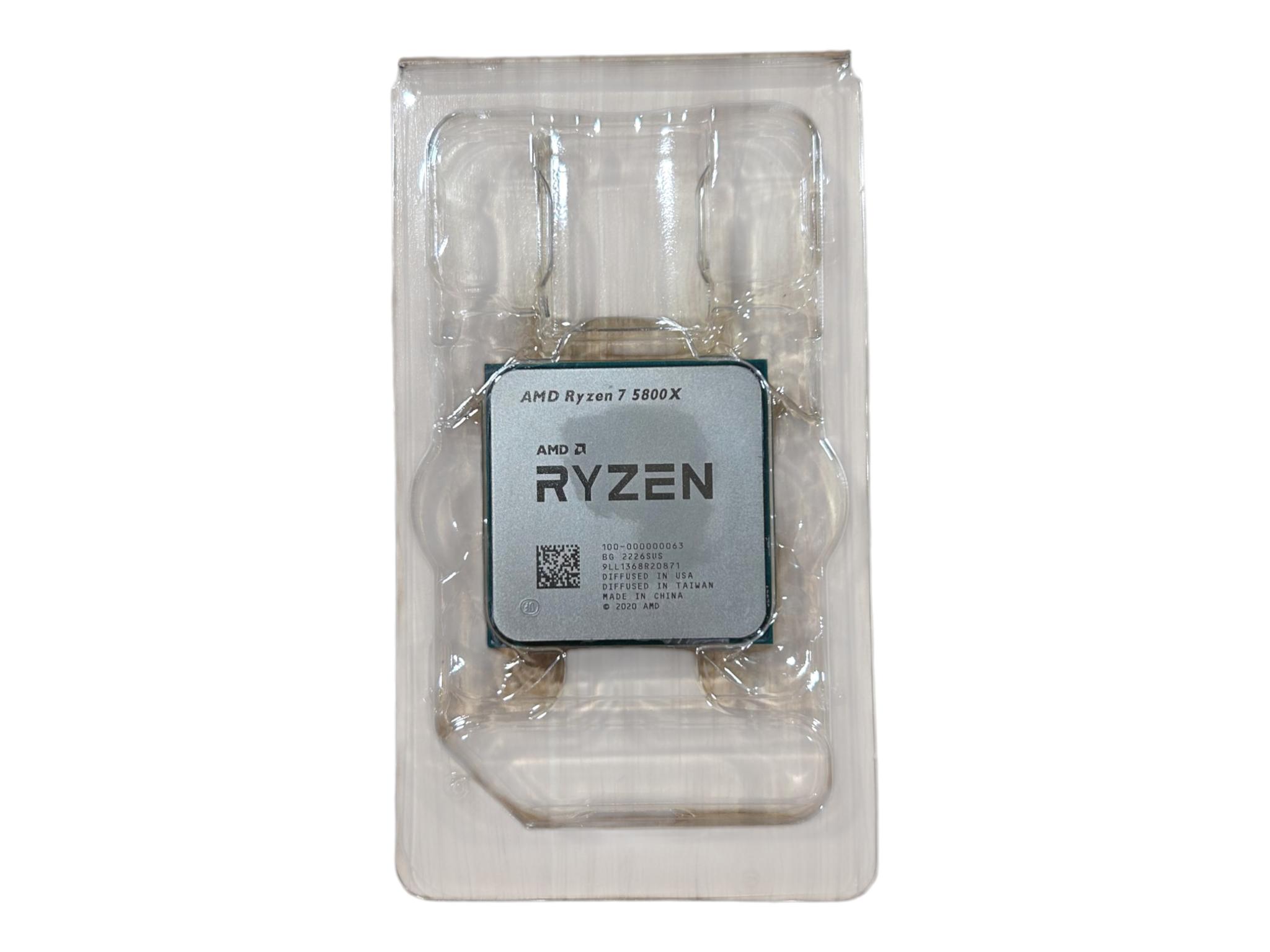 AMD Ryzen 7 5800X (8 Core - 16 Thread)