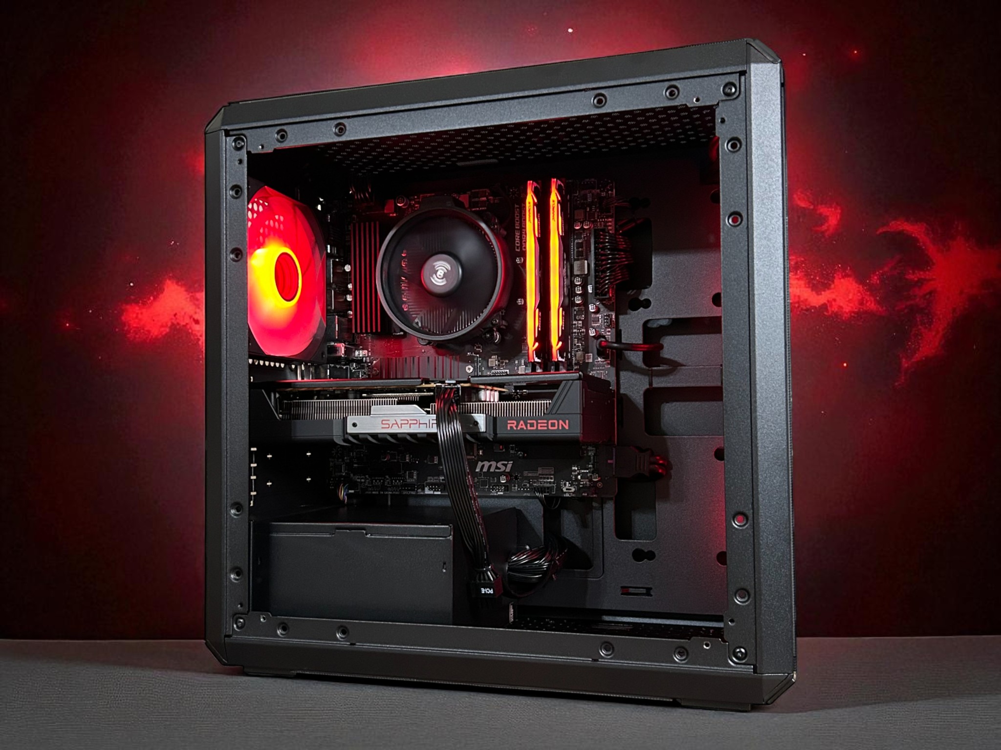 *HOLIDAY SALE* RX 9060XT 16GB | Ryzen 5 5600X | 32GB DDR4 | 1TB NVMe | The Dark Trooper Elite