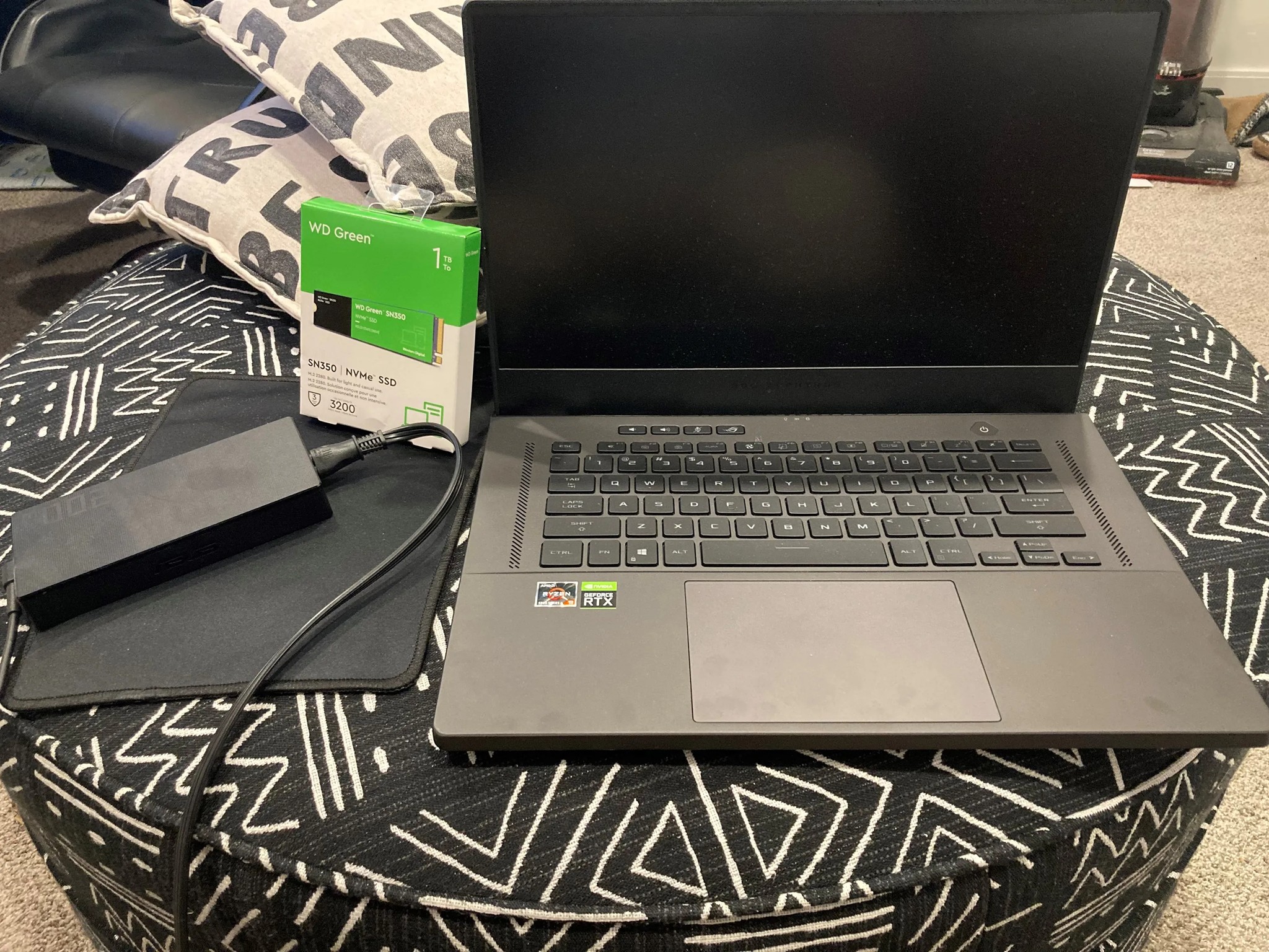ASUS Zephyrus G15 Ryzen 9 5900HS, RTX 3080 8GB, 40GB RAM, New NVME SSD Included