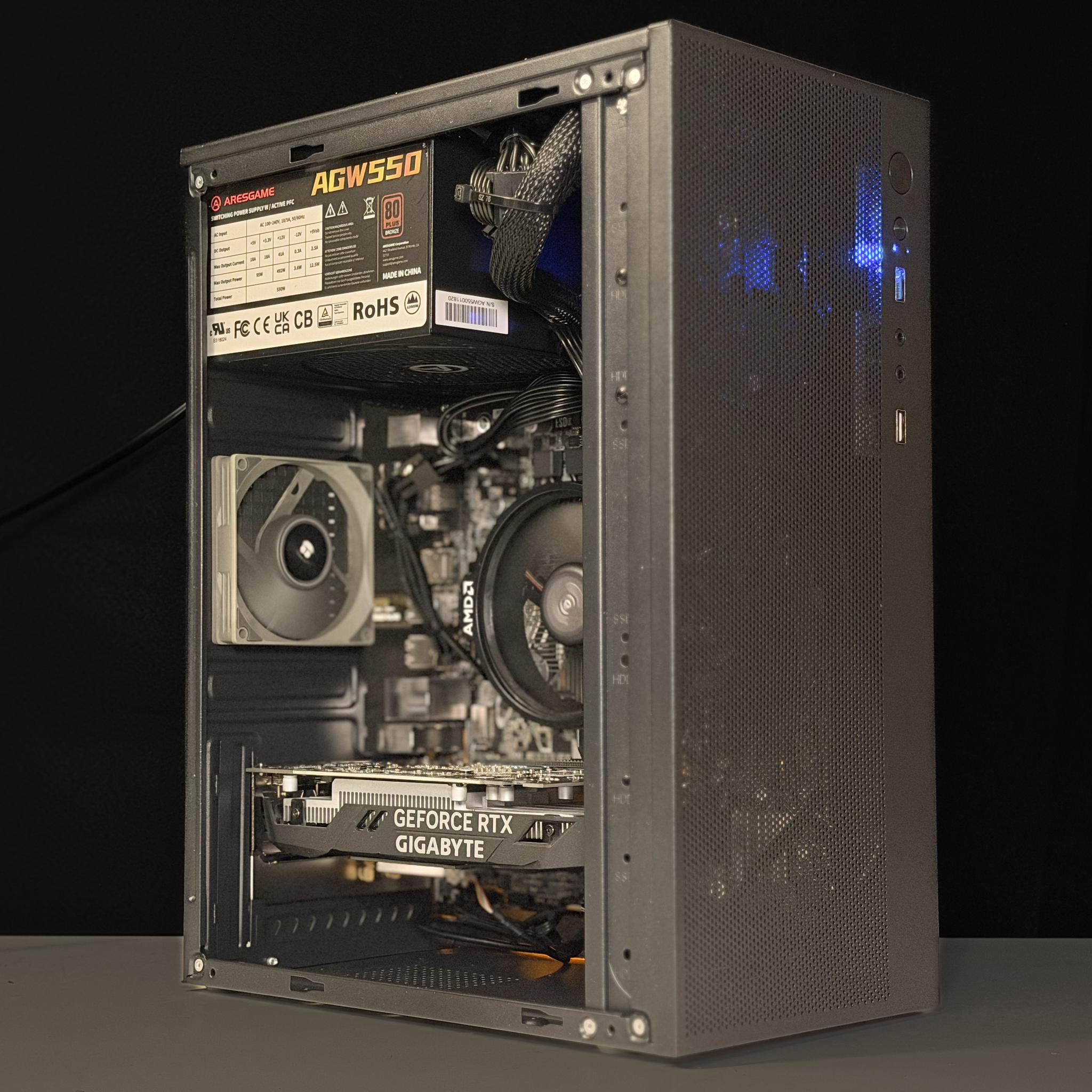 🎮 Budget Esports Gaming PC | RTX 3050 | Ryzen 5 | 16GB RAM | SSD + HDD | Ready to Play