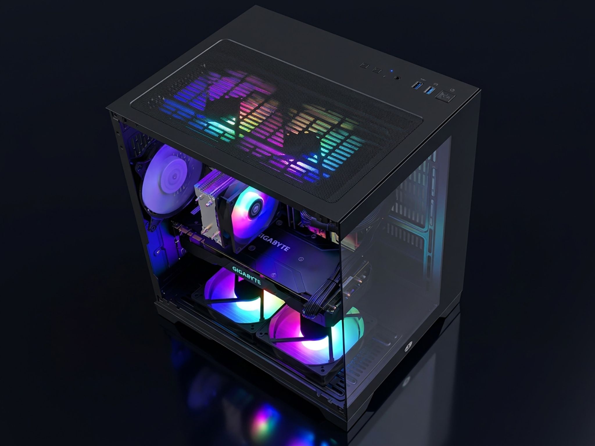 🔥 GeForce GTX 1080 Custom Gaming PC, Intel Core i5-8400, 16GB RAM, 512GB NVMe SSD, WIFI, Win 11 Pro